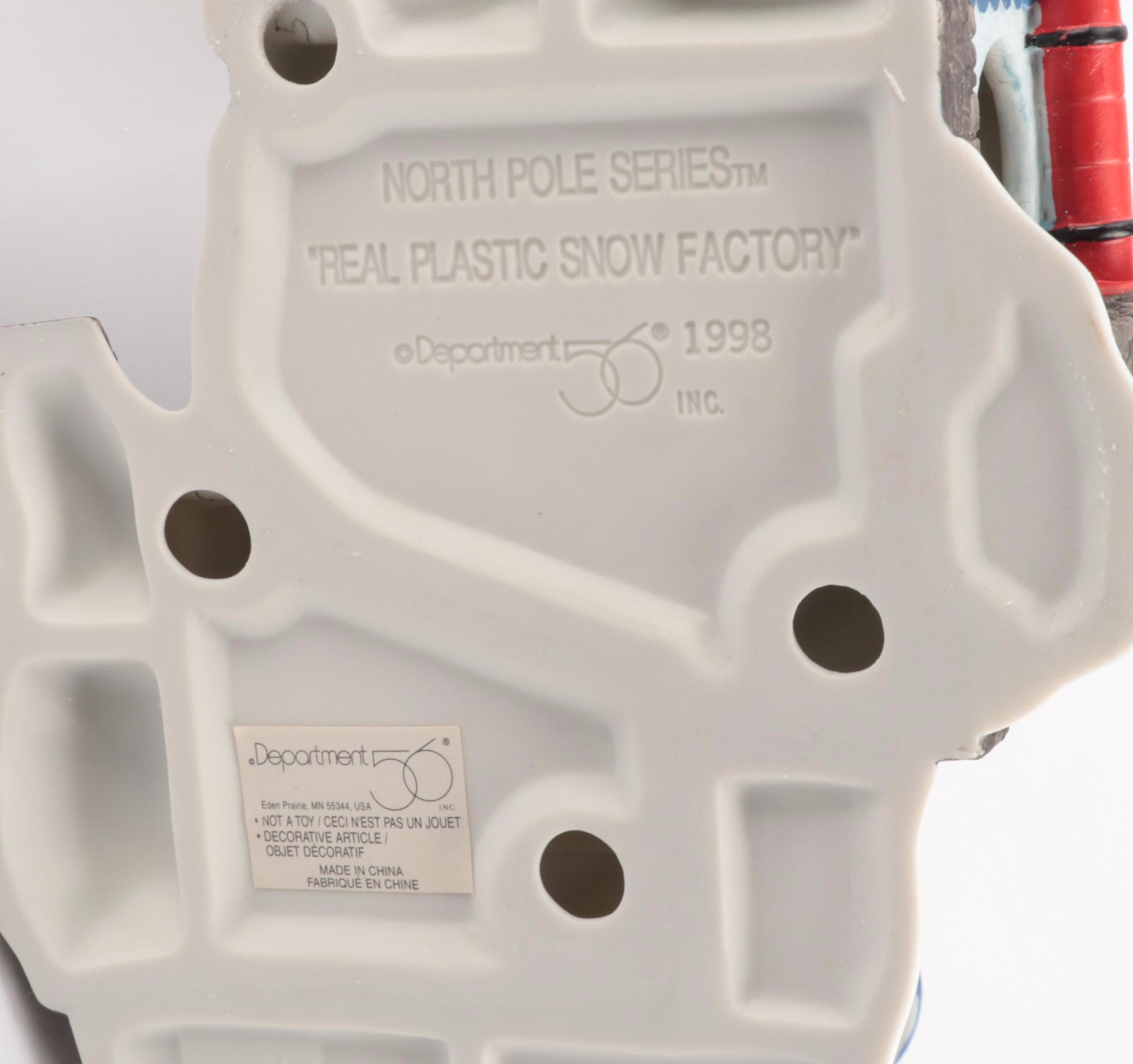 Department 56 North Pole Series Village Buildings and Trees