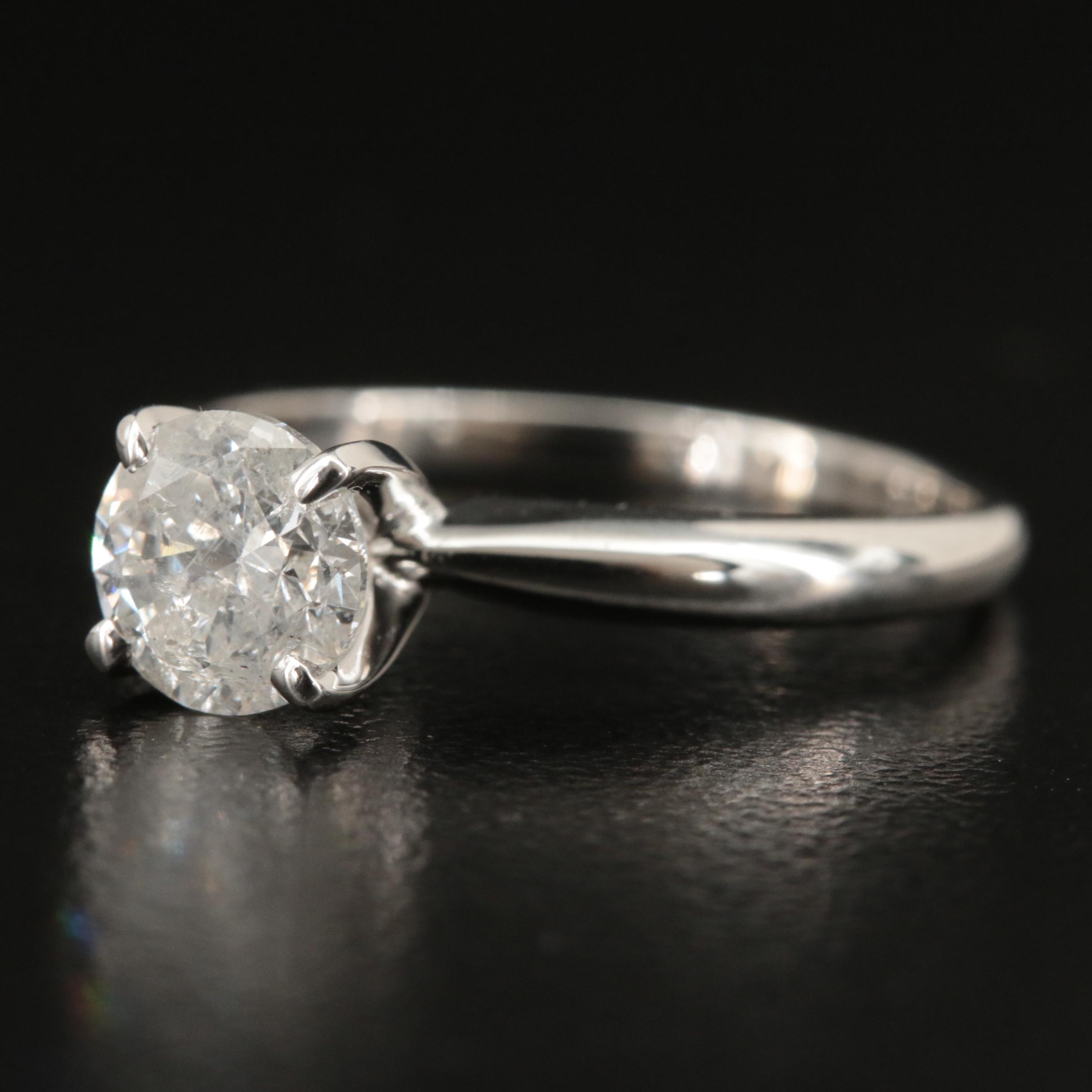10K 0.93 CT Diamond Ring