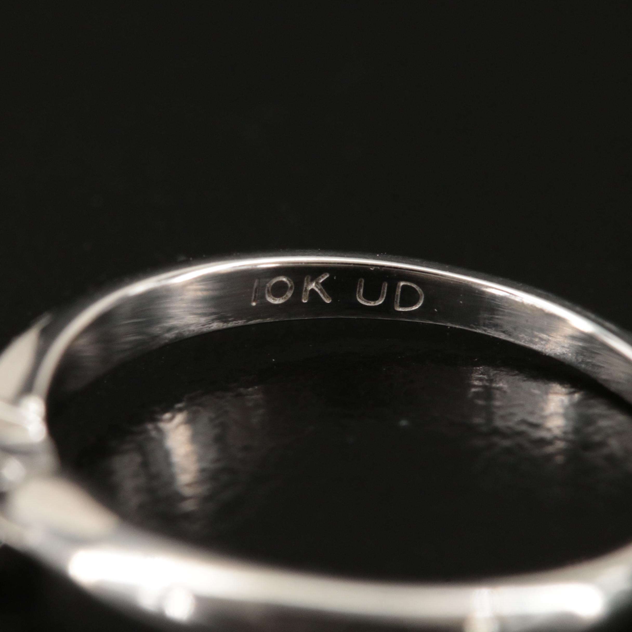 10K 0.93 CT Diamond Ring