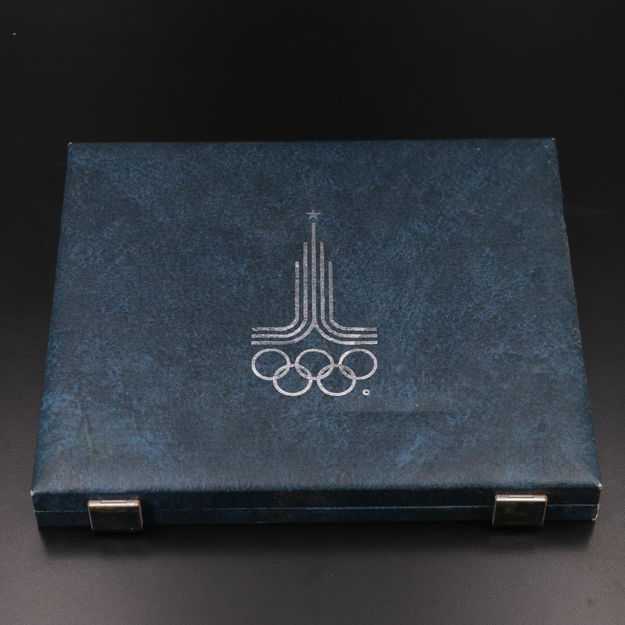 1980 Moscow Olympics Eleven-Coin Silver Commemorative Set