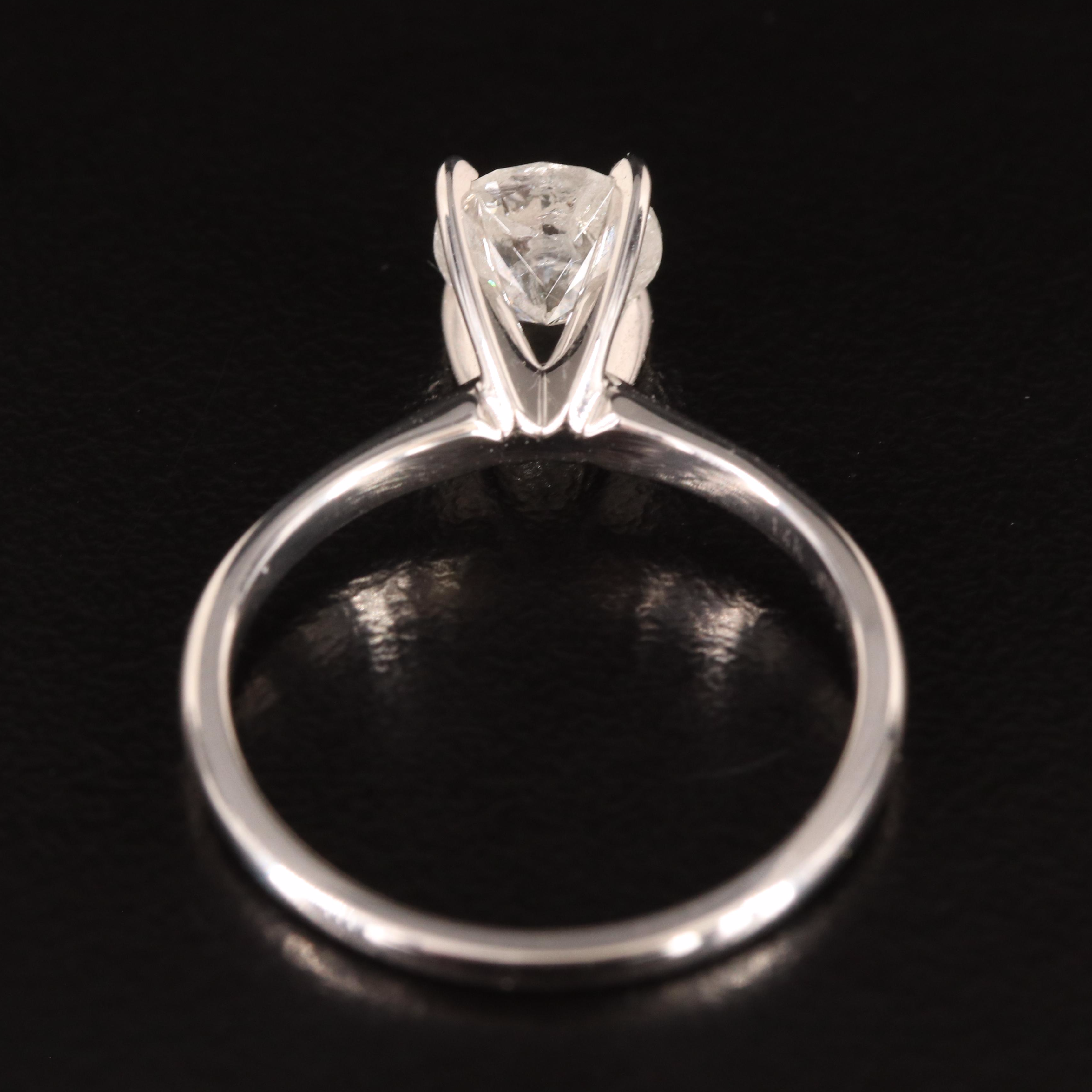 14K 1.20 CT Diamond Solitaire Ring