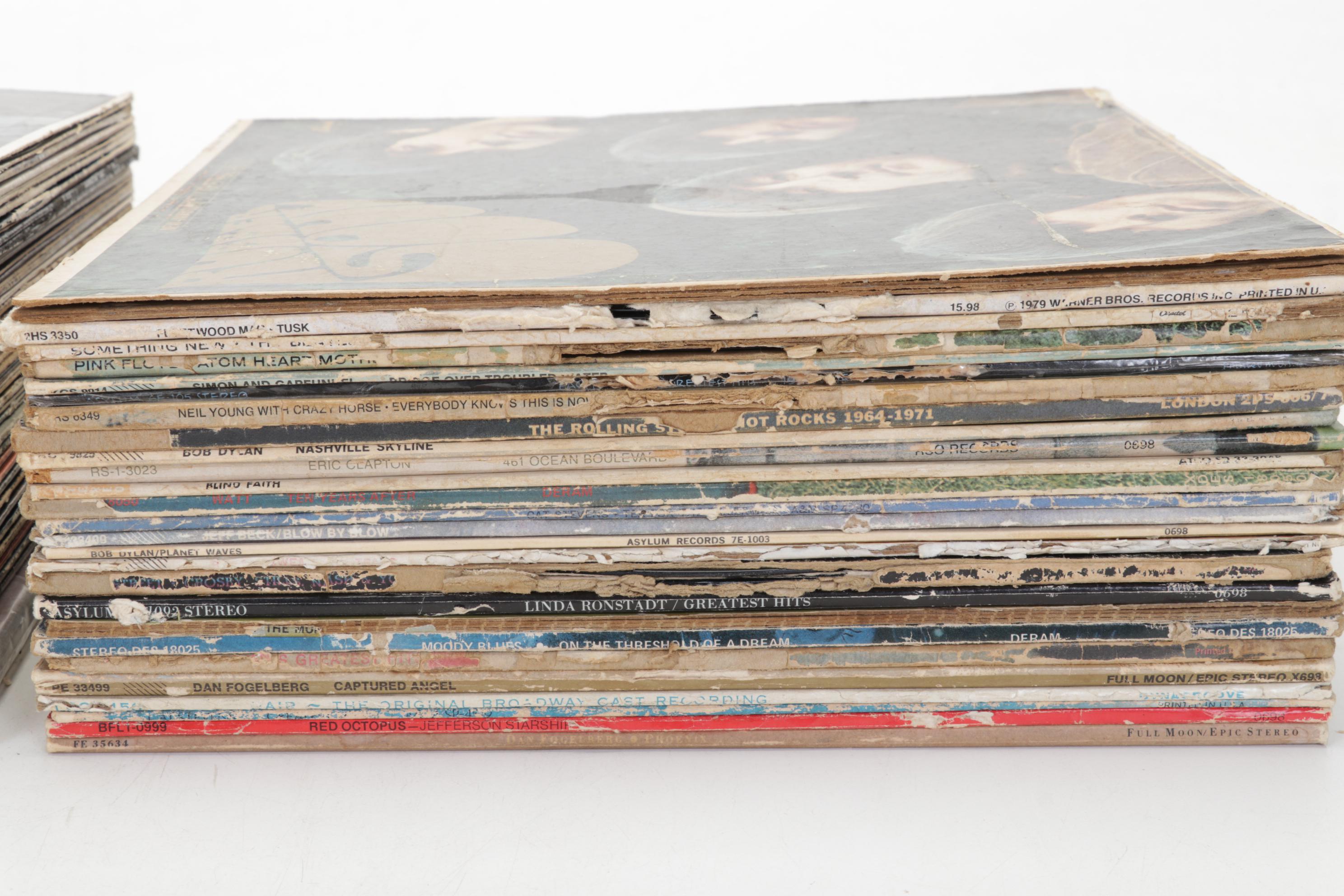 The Beatles, Pink Floyd, Fleetwood Mac, Bob Dylan, and More Vinyl Records