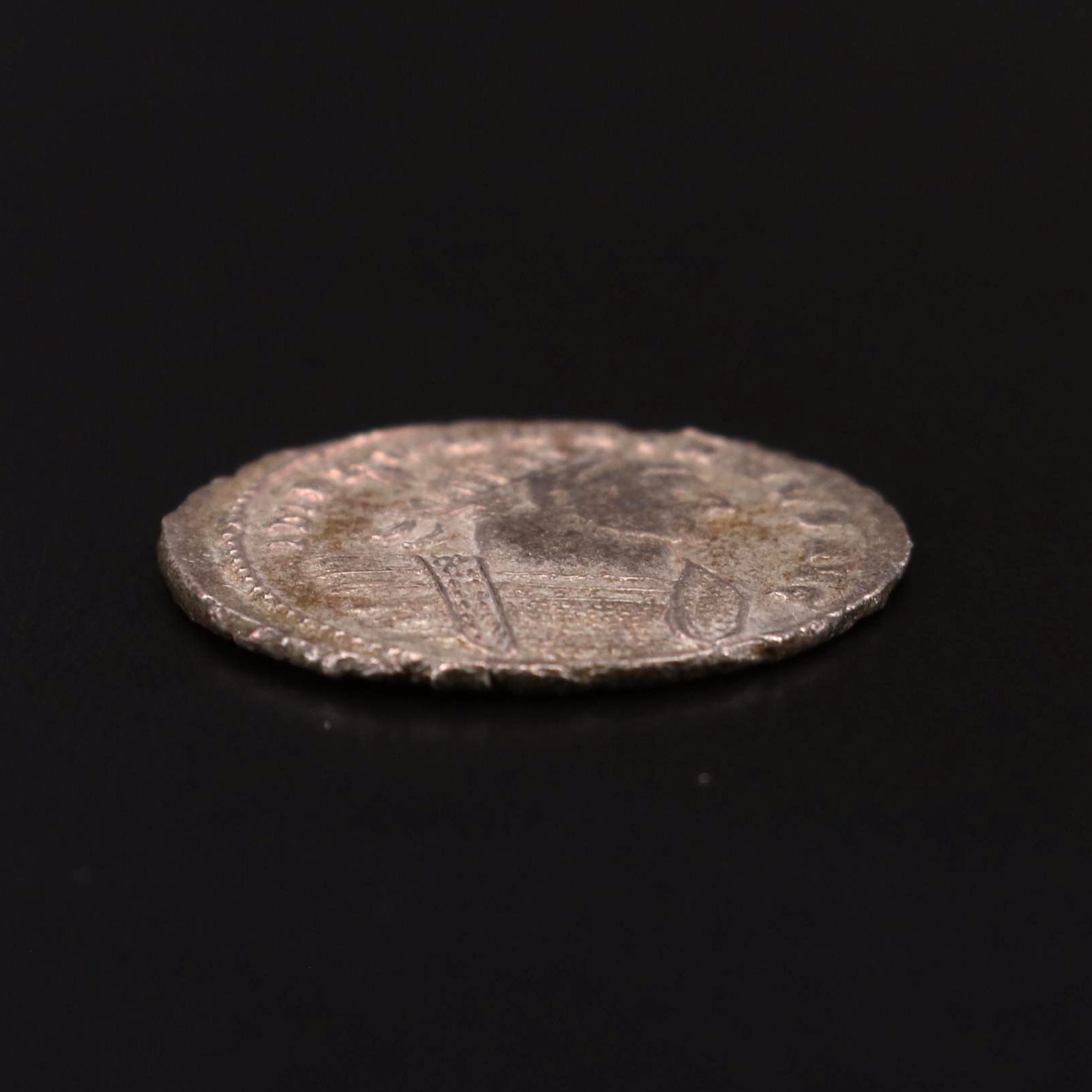 Ancient Roman Imperial Silvered AE Antoninianus of Aurelian, ca. 270 AD