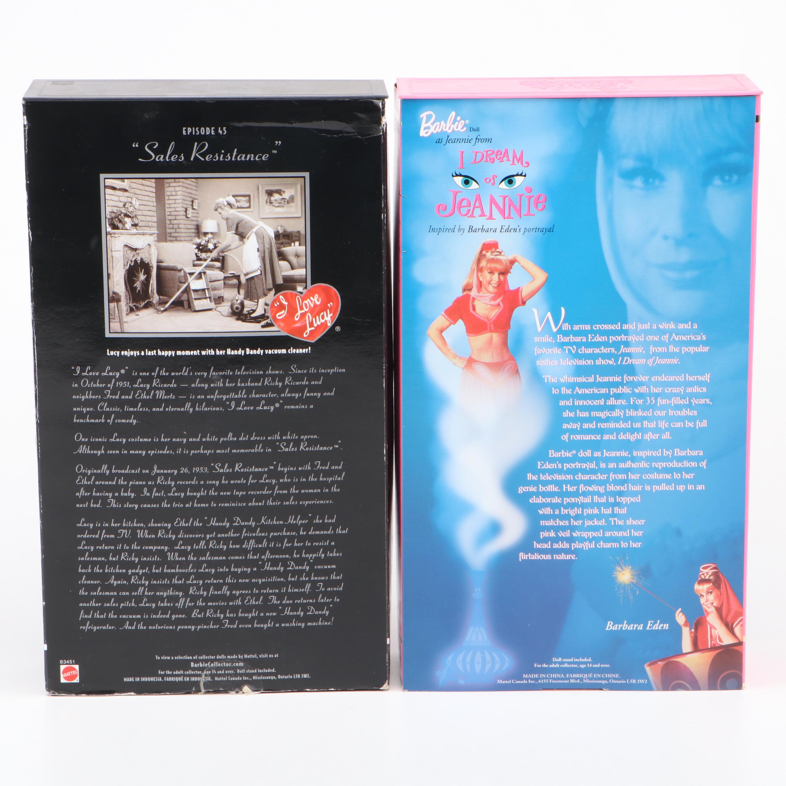 Mattel "Barbie as Glinda" with "I Love Lucy" and Other Character Dolls