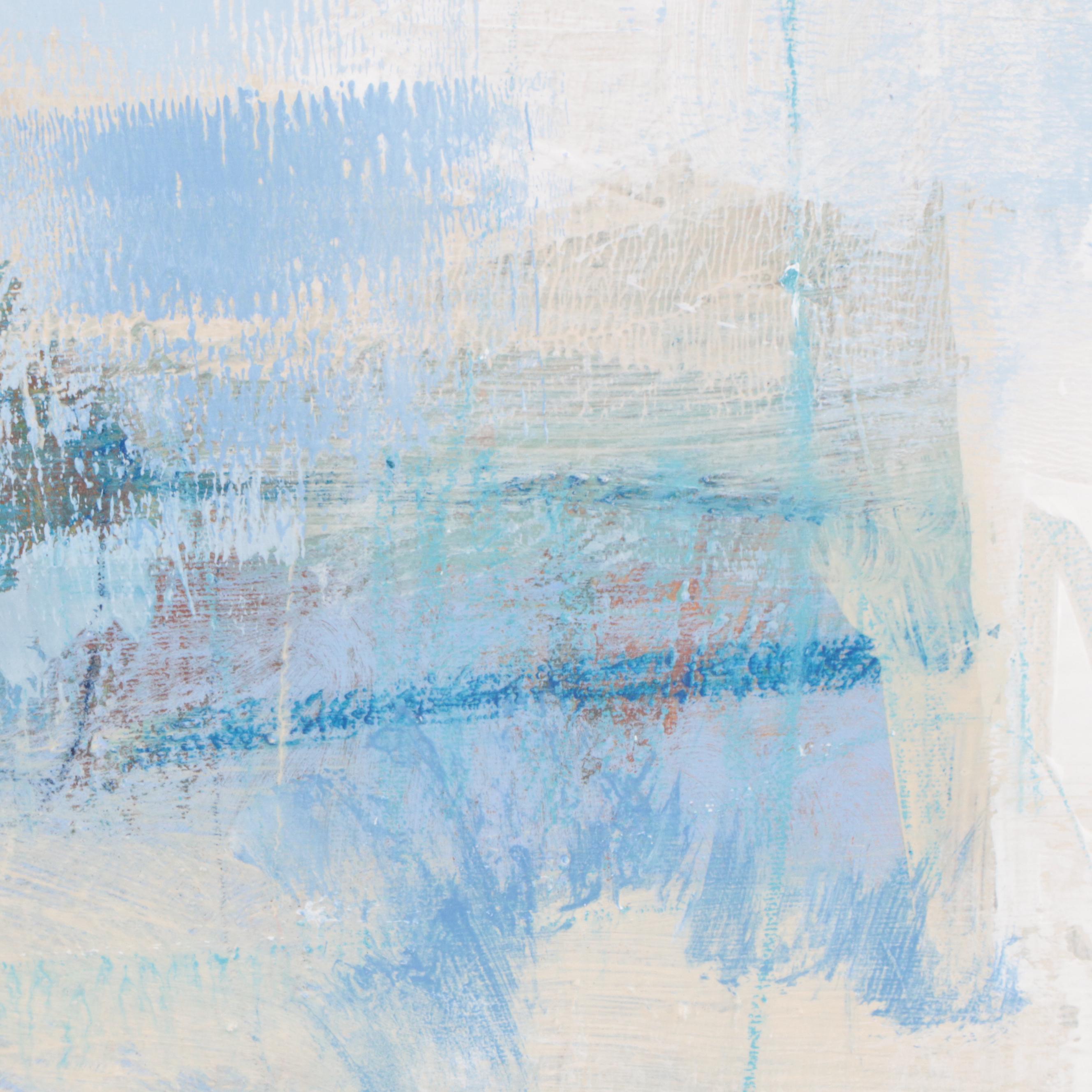 Ursula Brenner Abstract Mixed Media Painting, 21st Century