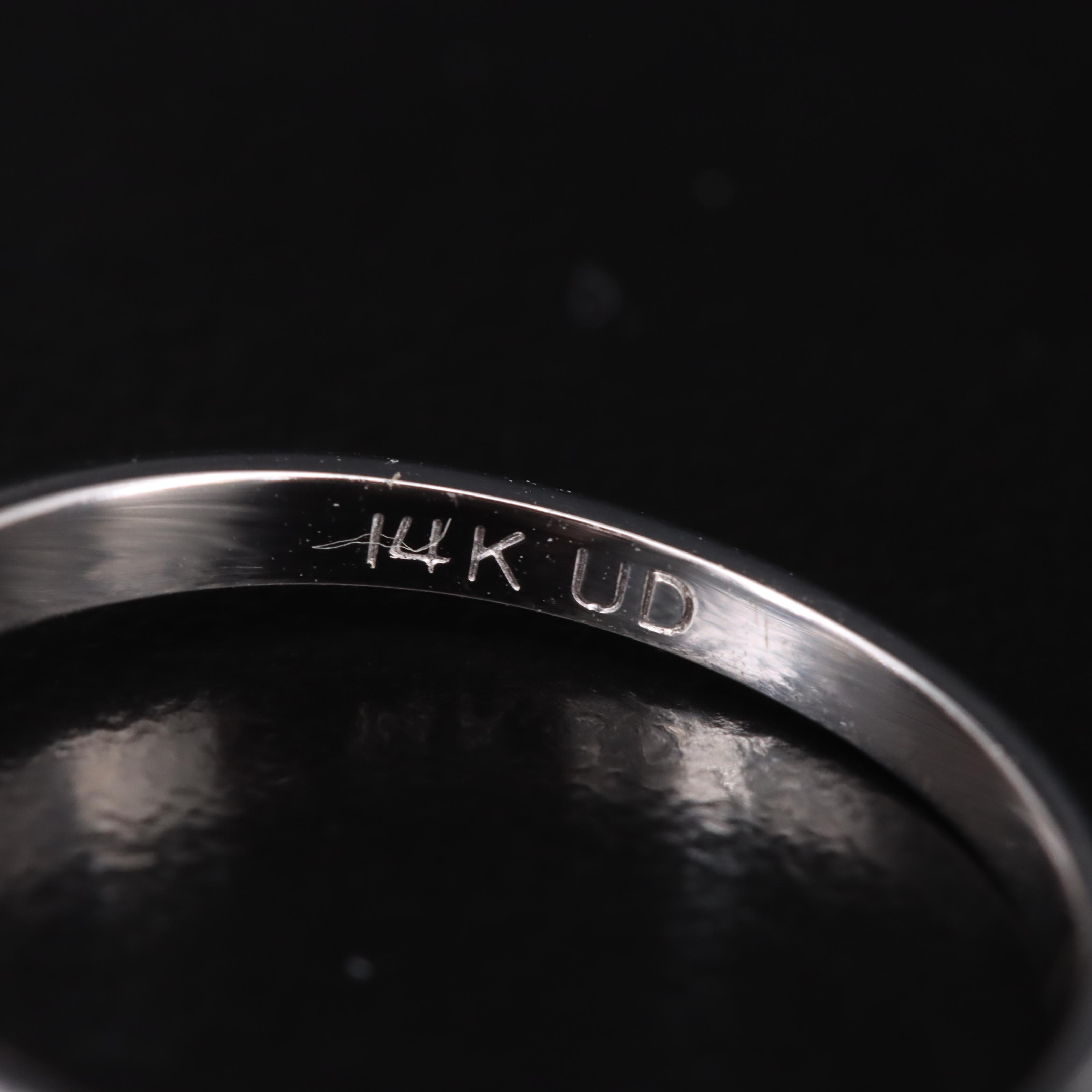 14K 0.70 CT Diamond Solitaire Ring