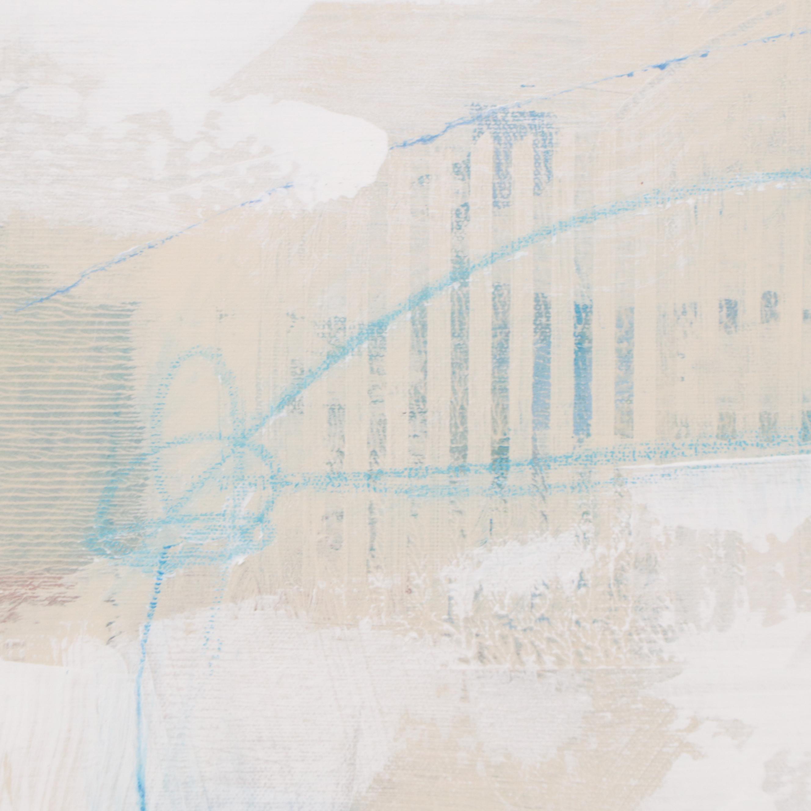 Ursula Brenner Abstract Mixed Media Painting, 21st Century