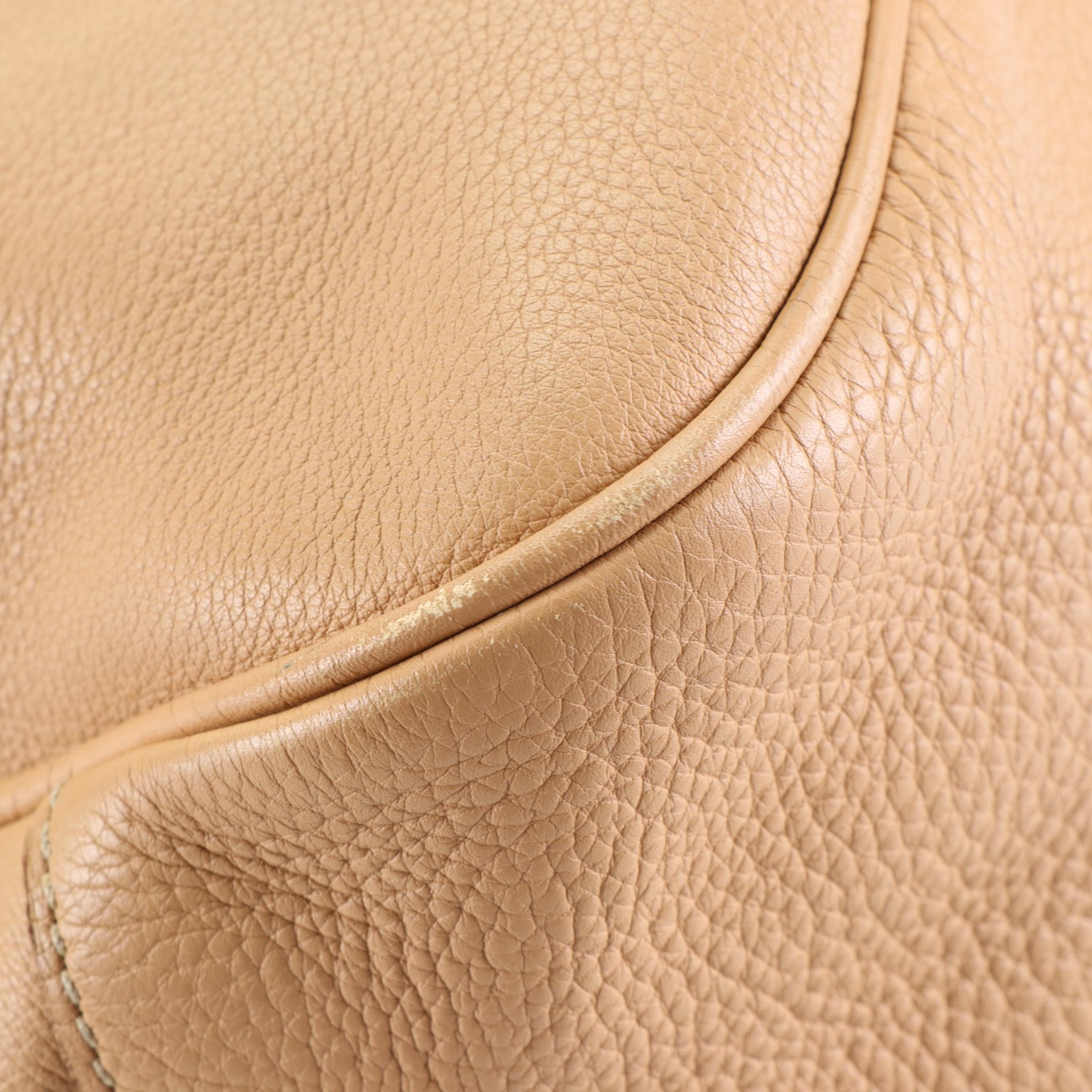 Prada Grained Leather Flap Shoulder Bag