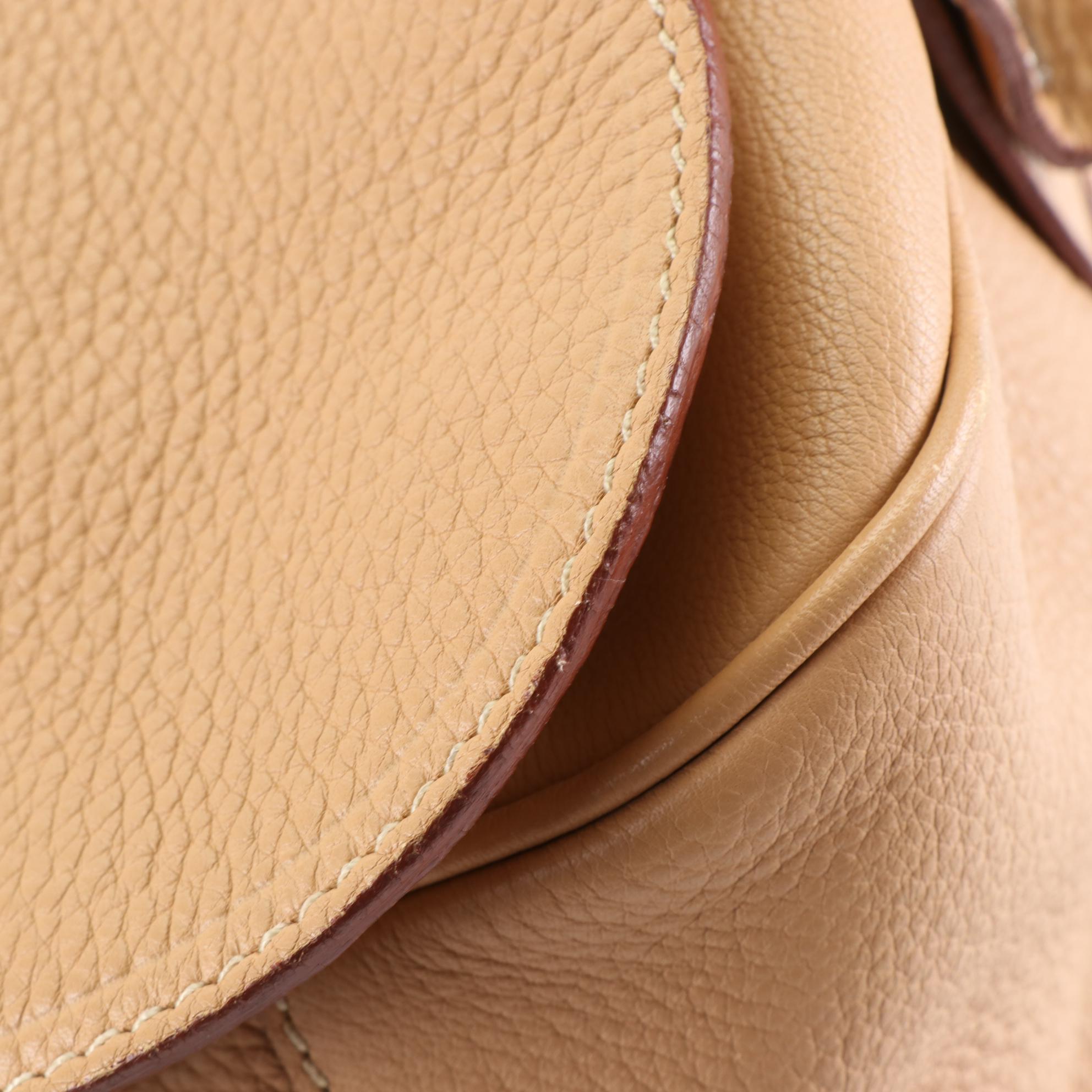 Prada Grained Leather Flap Shoulder Bag