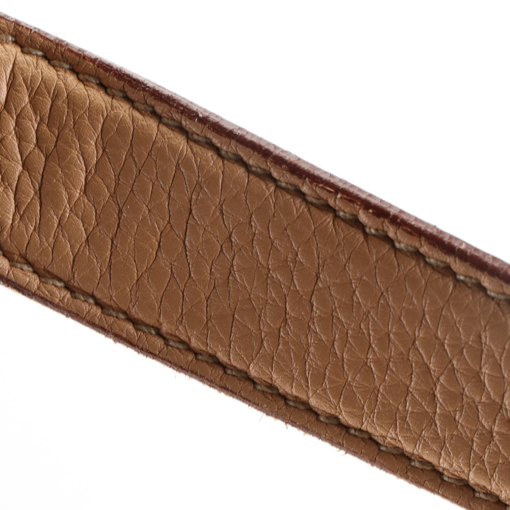 Prada Grained Leather Flap Shoulder Bag