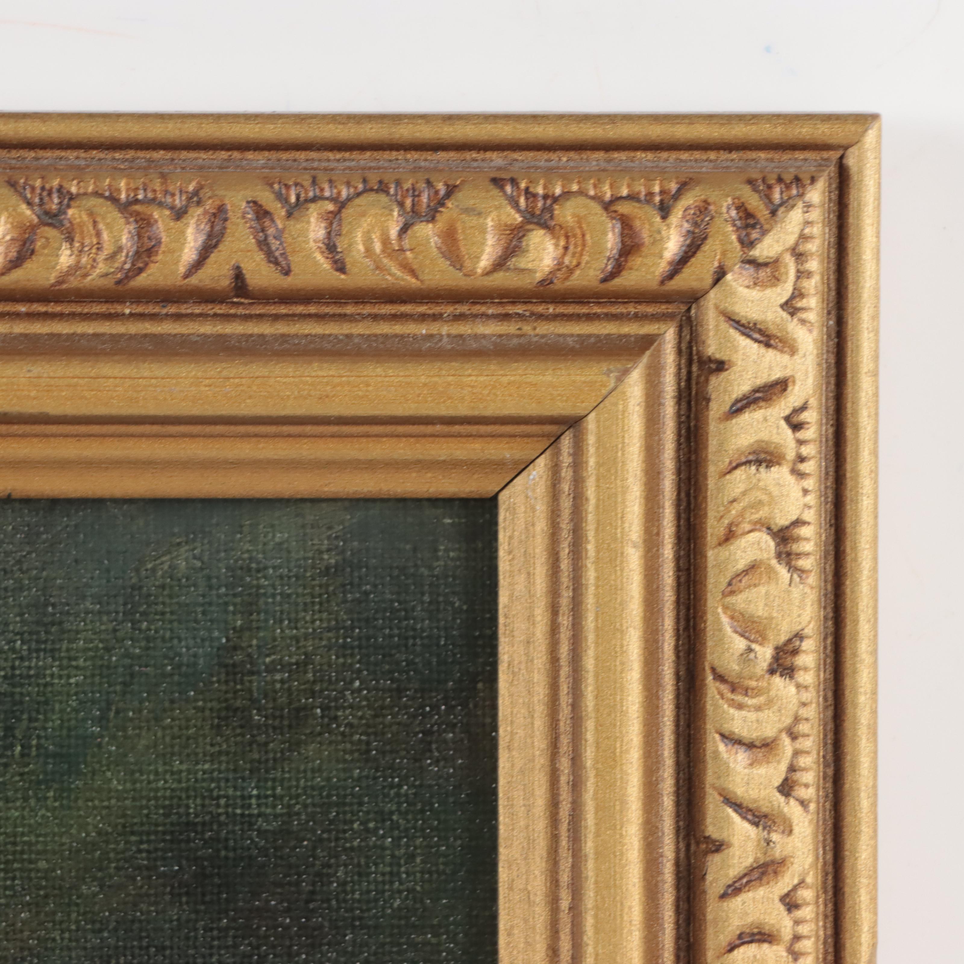 Houra H. Alghizzi Oil Painting "Mama Sheep," 2023