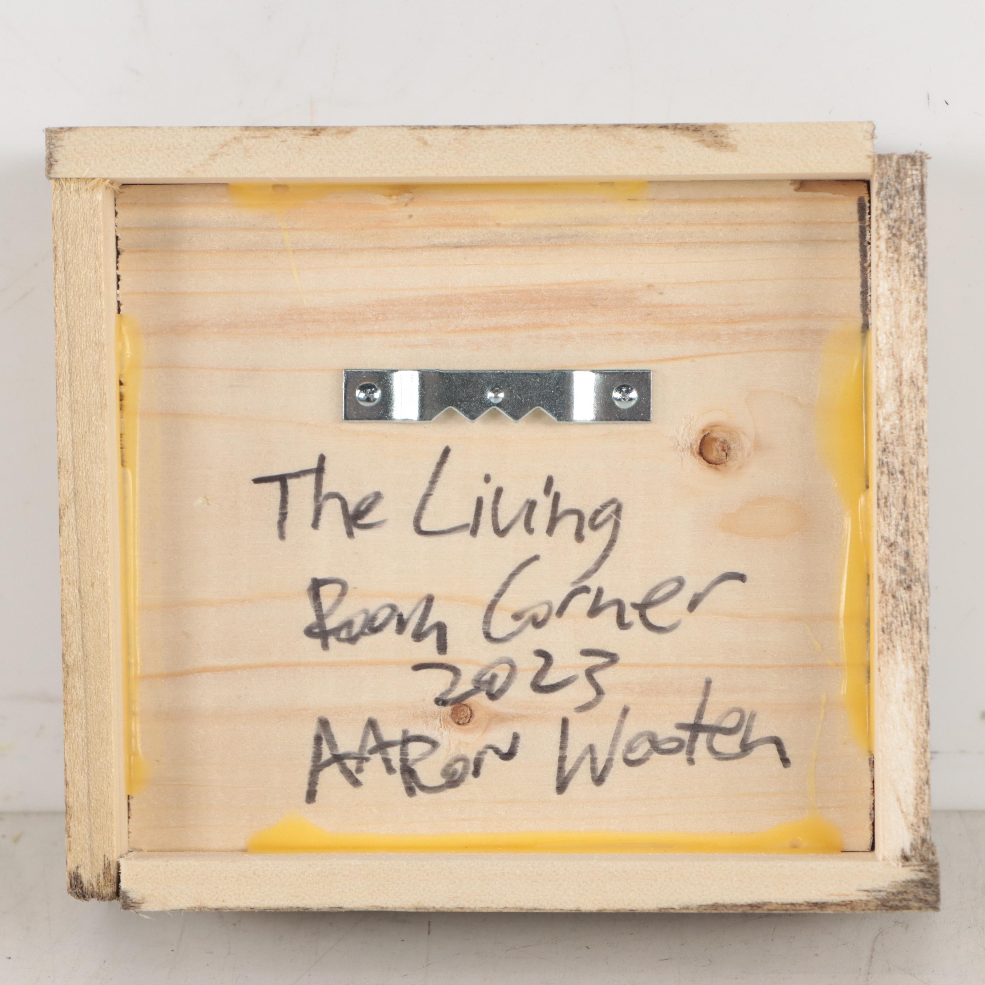 Aaron Wooten Acrylic Painting "The Living Room Corner," 2023