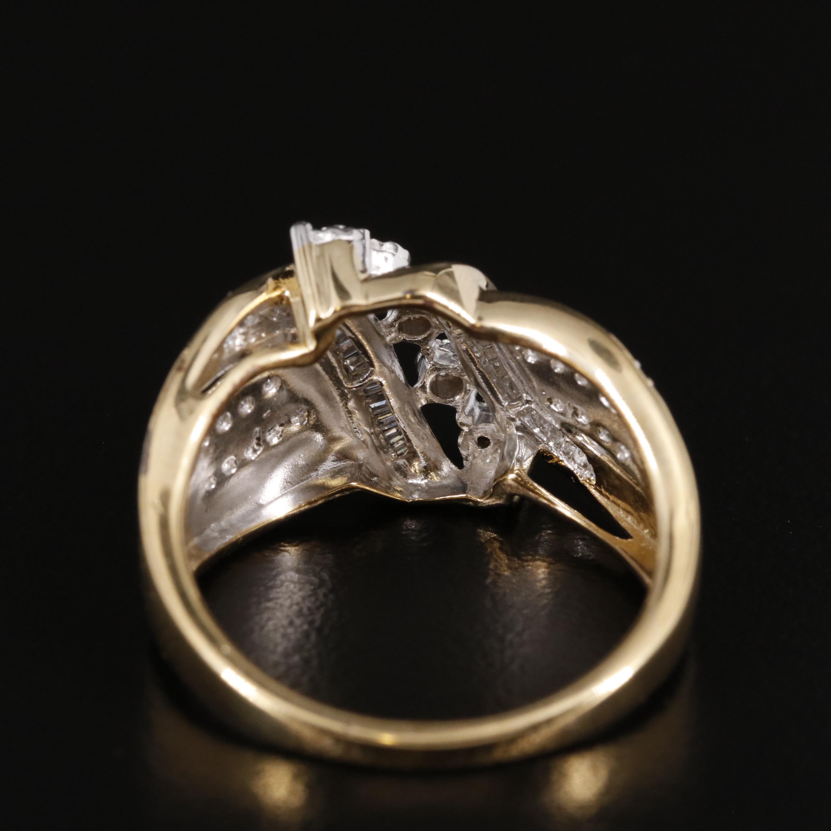 Sterling 0.41 CTW Diamond Ring