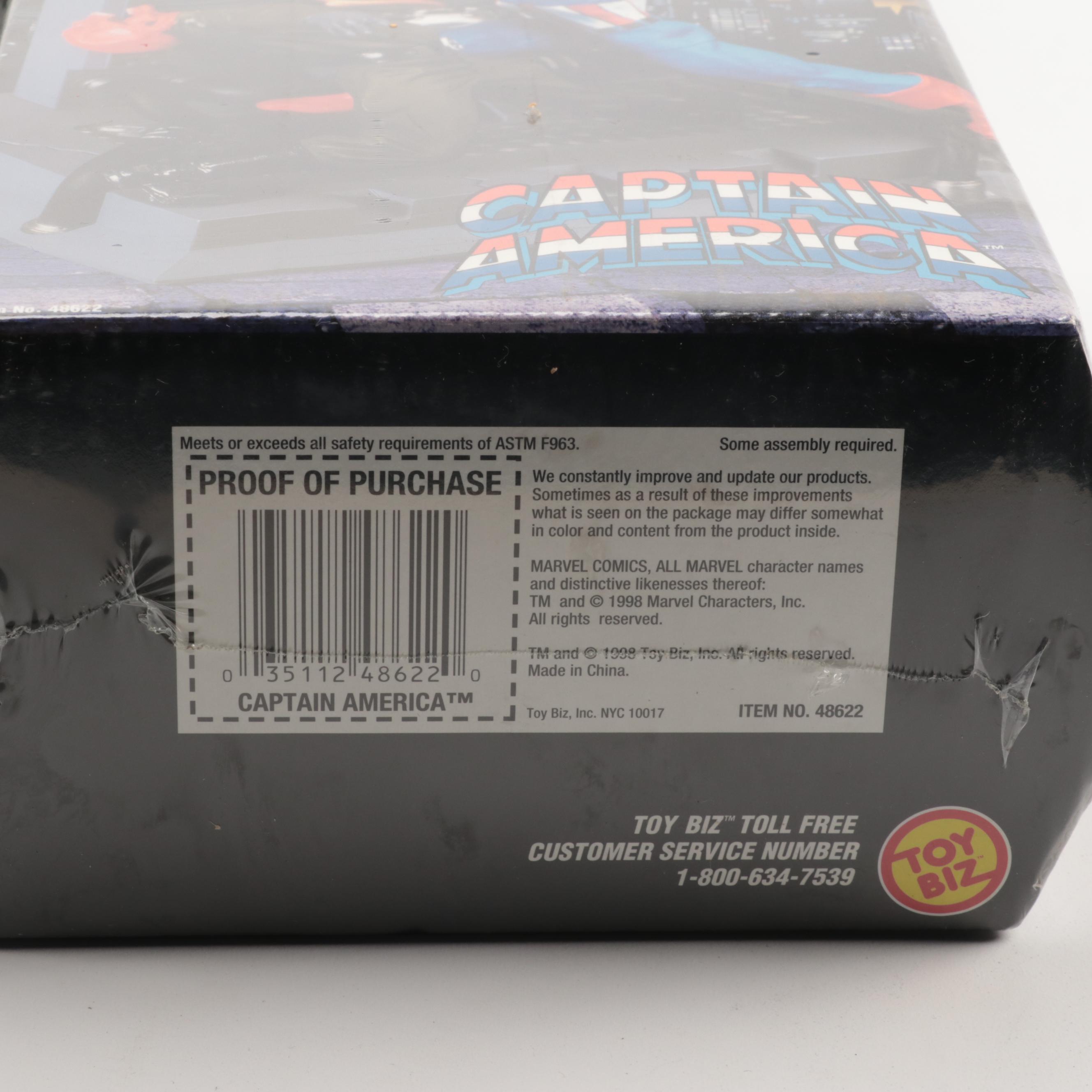 Marvel Comics Glue Together Model Kits Featuring Captain America and More