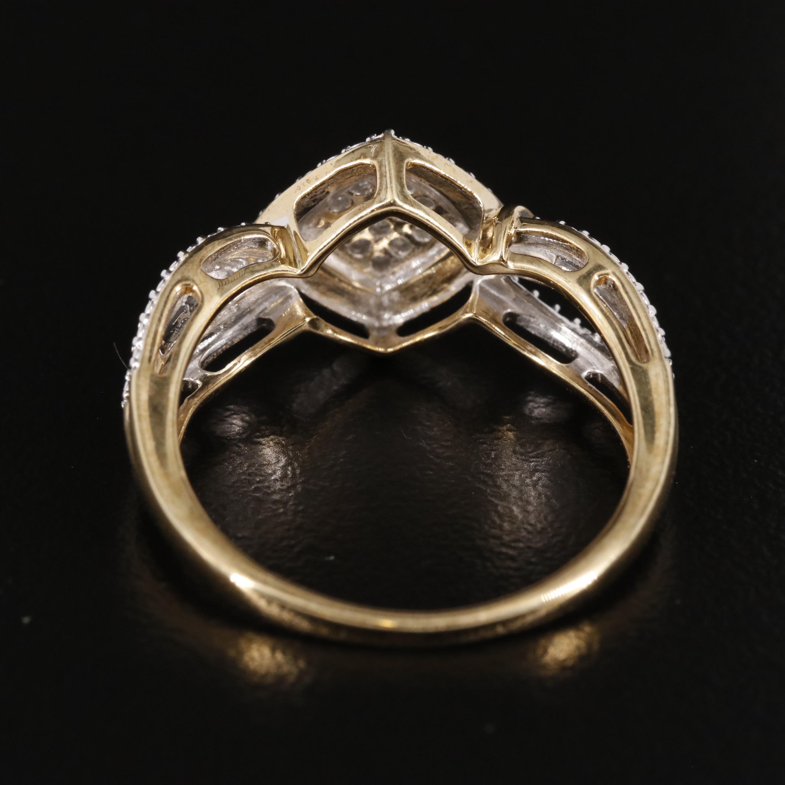 Sterling 0.11 CTW Diamond Ring