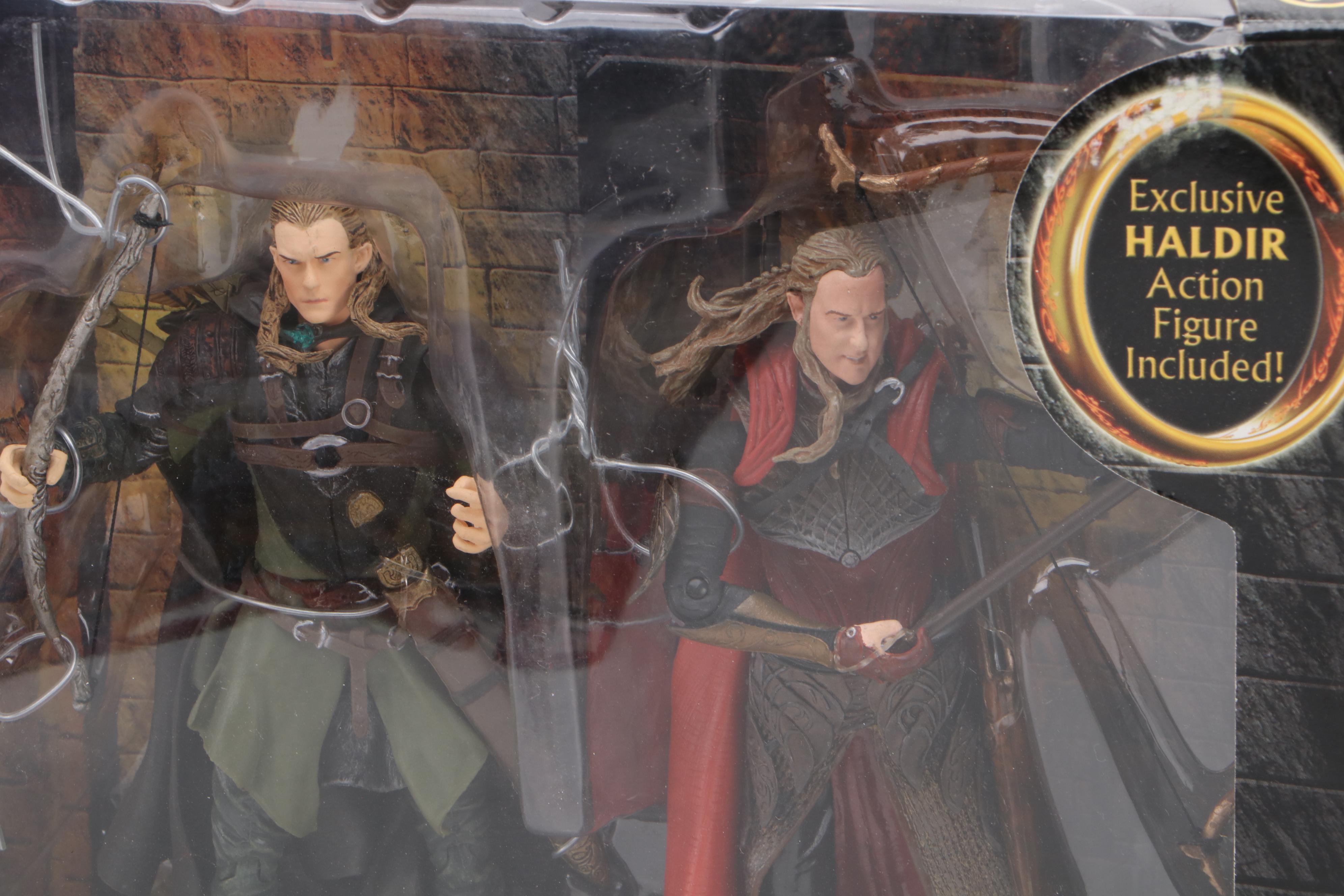 Toy Biz "Lord of the Rings" Action Figures Including Legolas, Gimli, and More