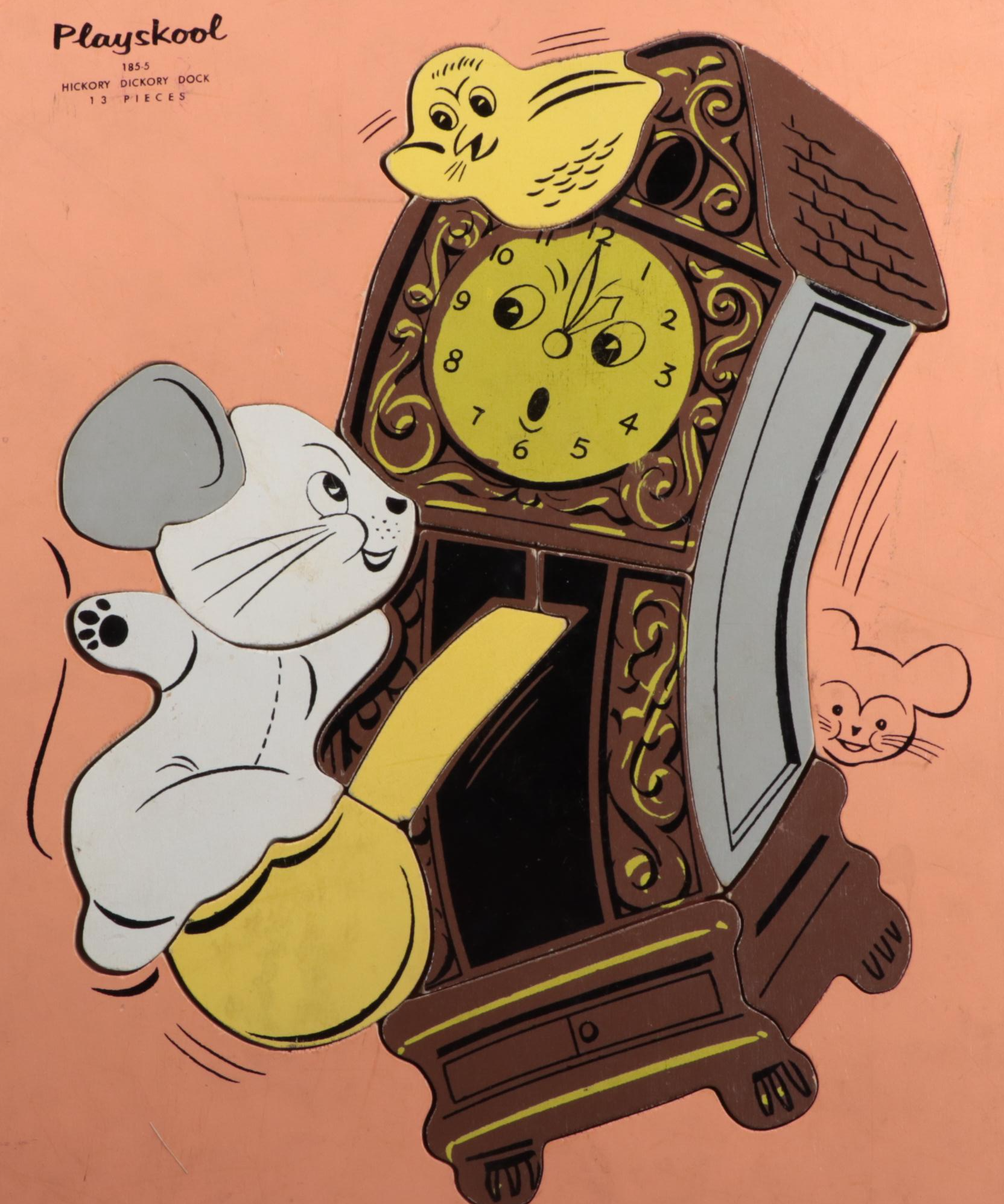 Playskool and Sifo Children's Block Puzzles, Mid-20th Century