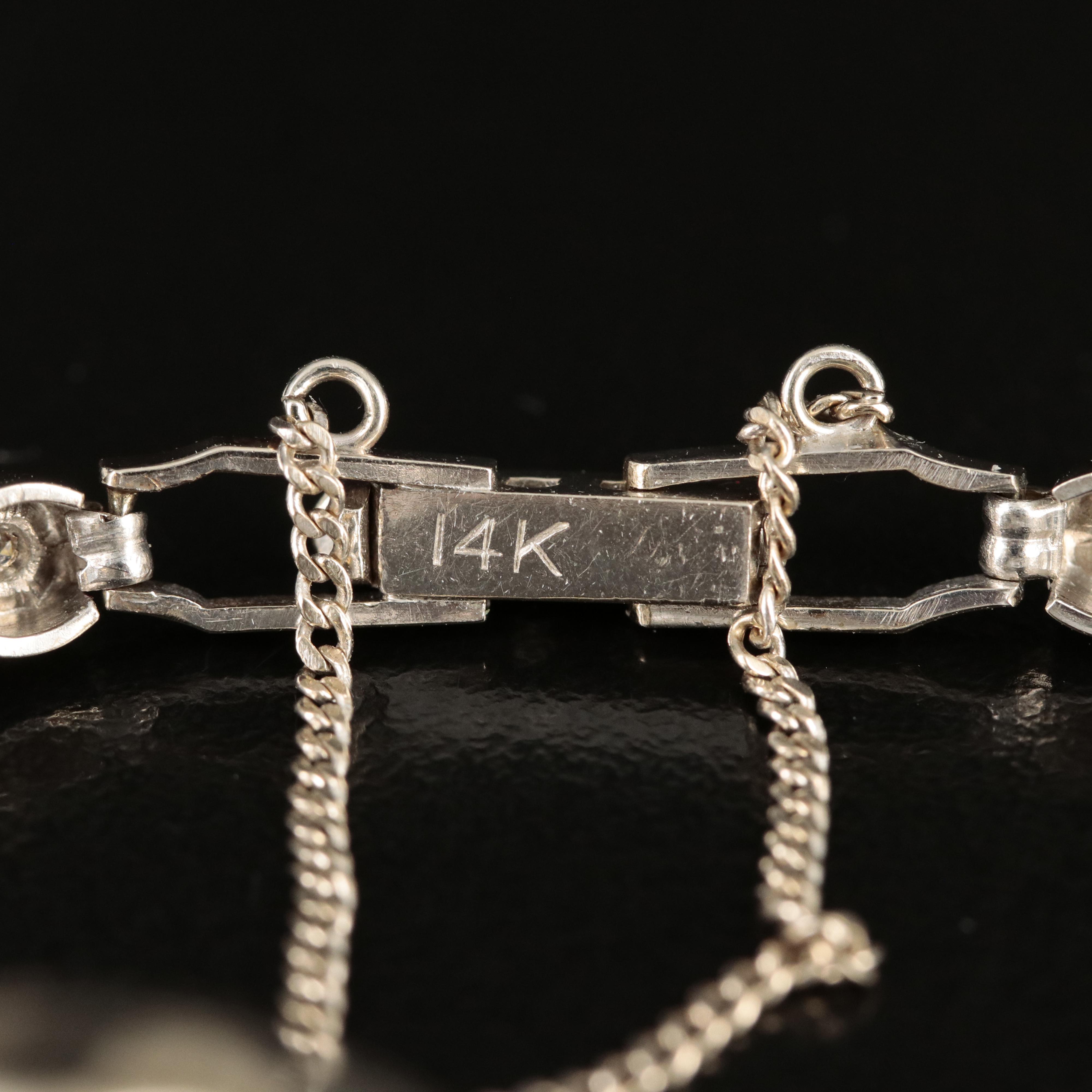 1958 14K Diamond Bulova Hand-Wind Watch