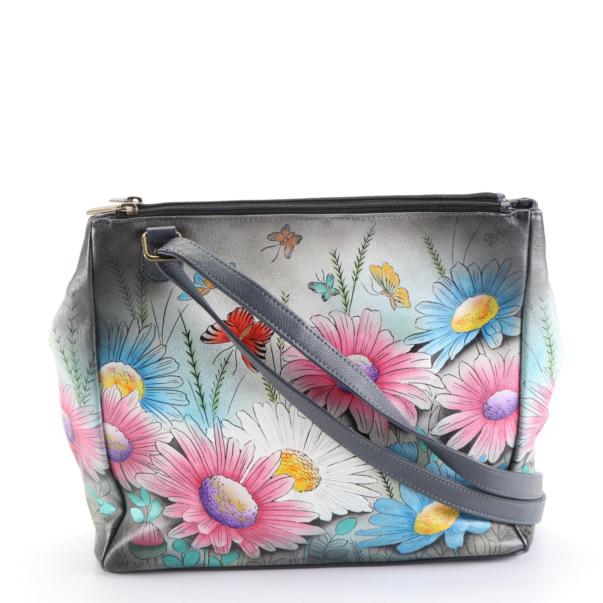 Anuschka and Anna by Anuschka Crossbody Bags in Handpainted Leather