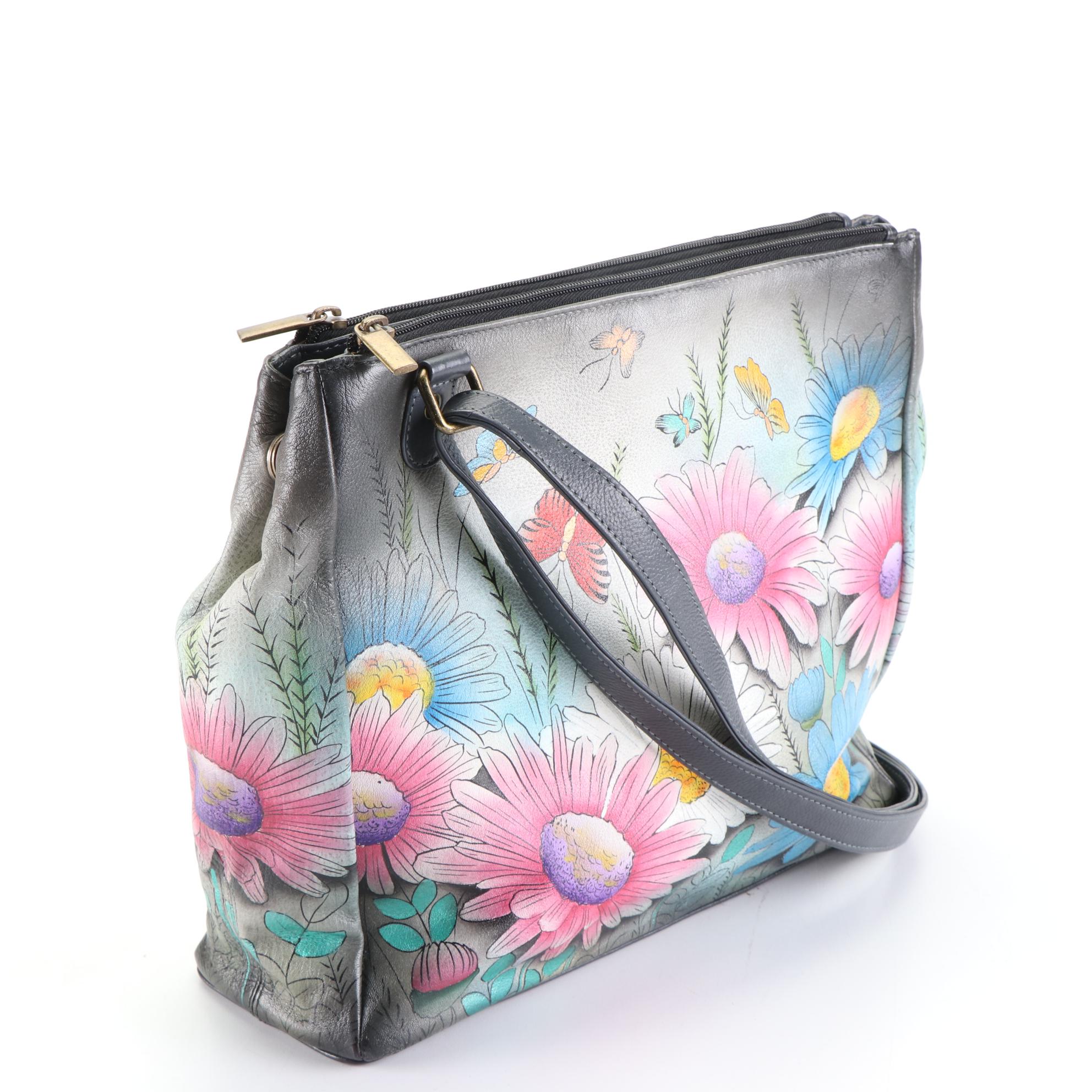 Anuschka and Anna by Anuschka Crossbody Bags in Handpainted Leather