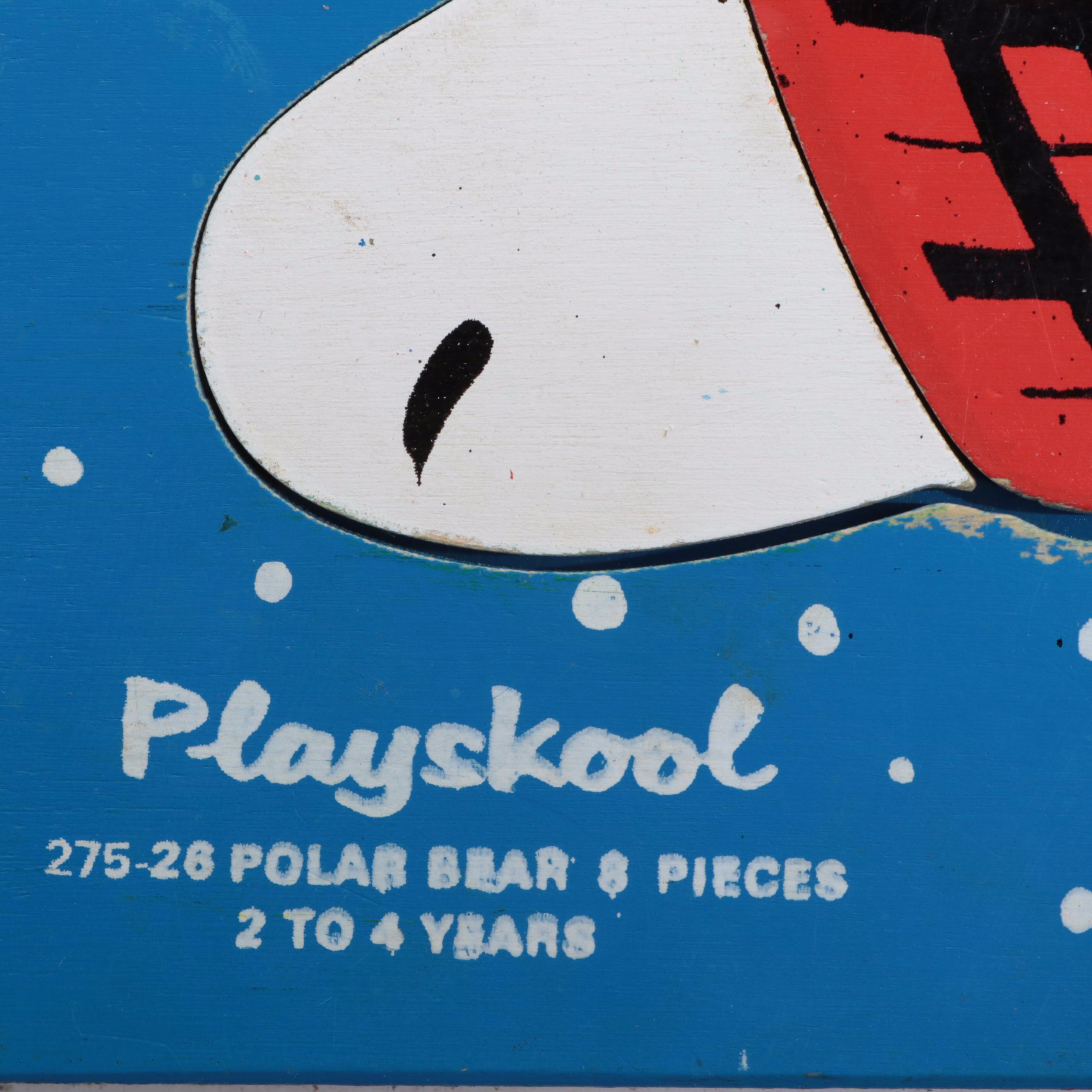 Playskool and Sifo Children's Block Puzzles, Mid-20th Century