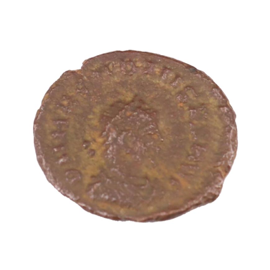 Ancient Roman Imperial Æ4 Coin of Arcadius, ca. 408 AD