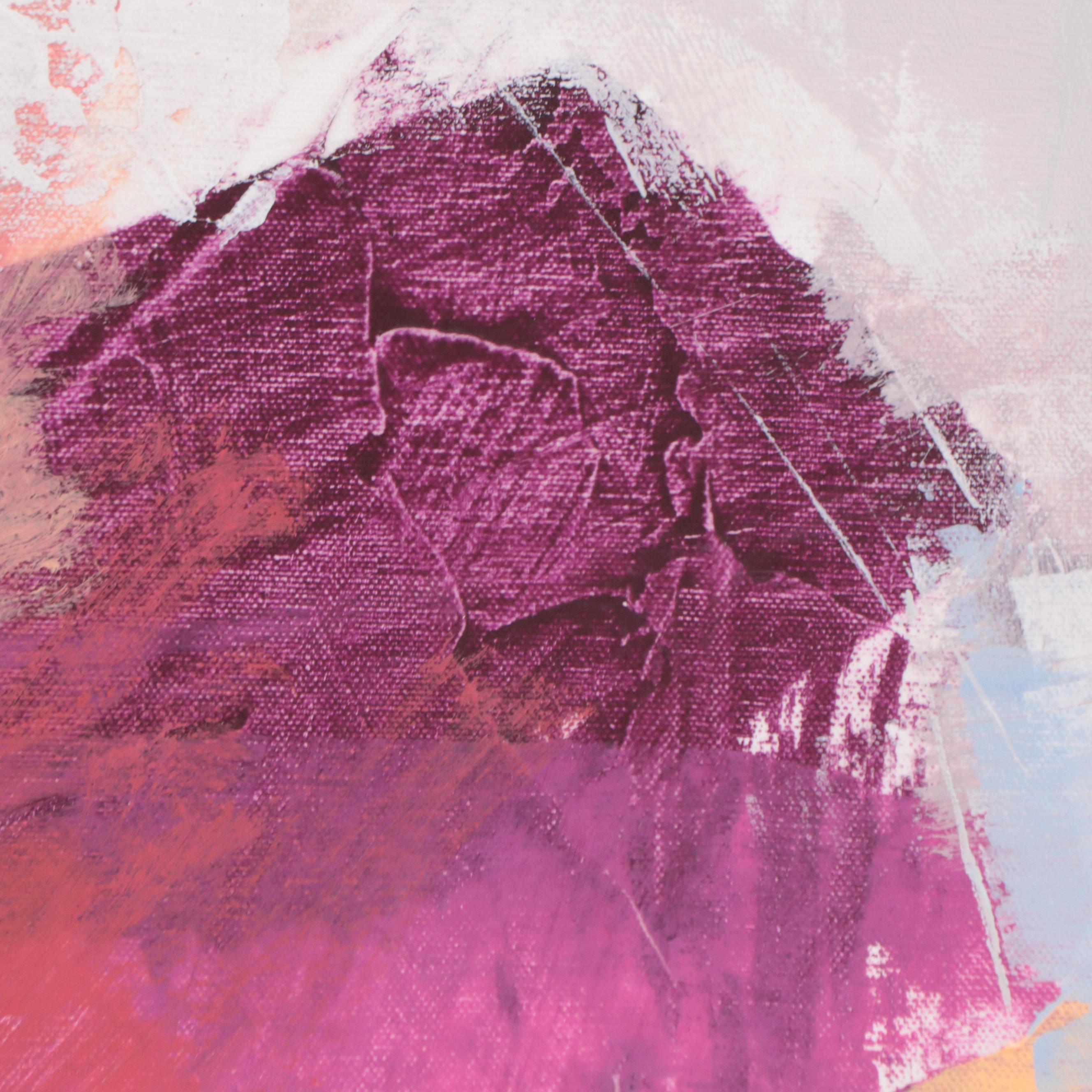 Ursula Brenner Abstract Acrylic Painting, 21st Century