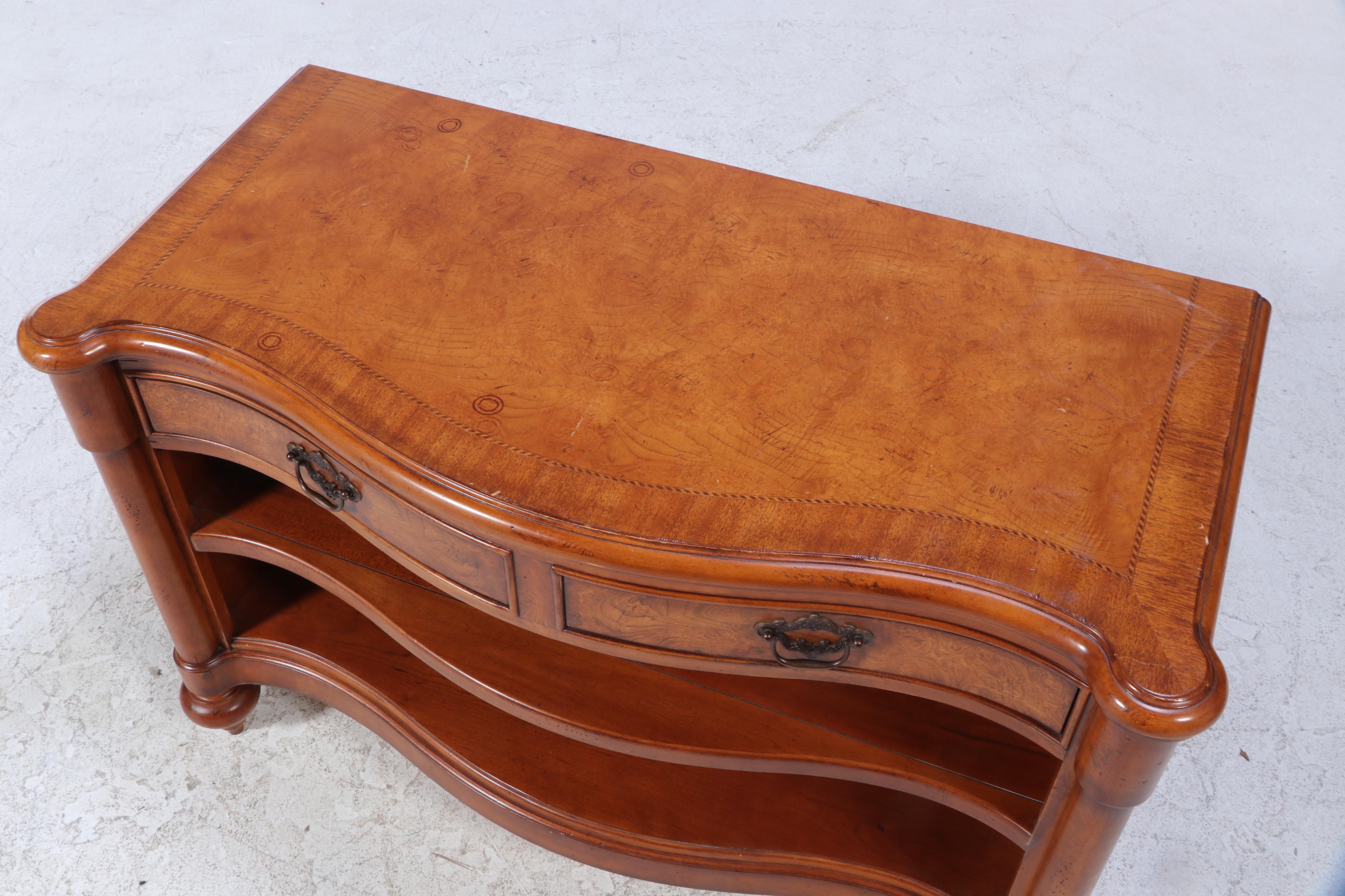 Ernest Hemingway Collection by Thomasville Olive Ash Burl and Wood Chest