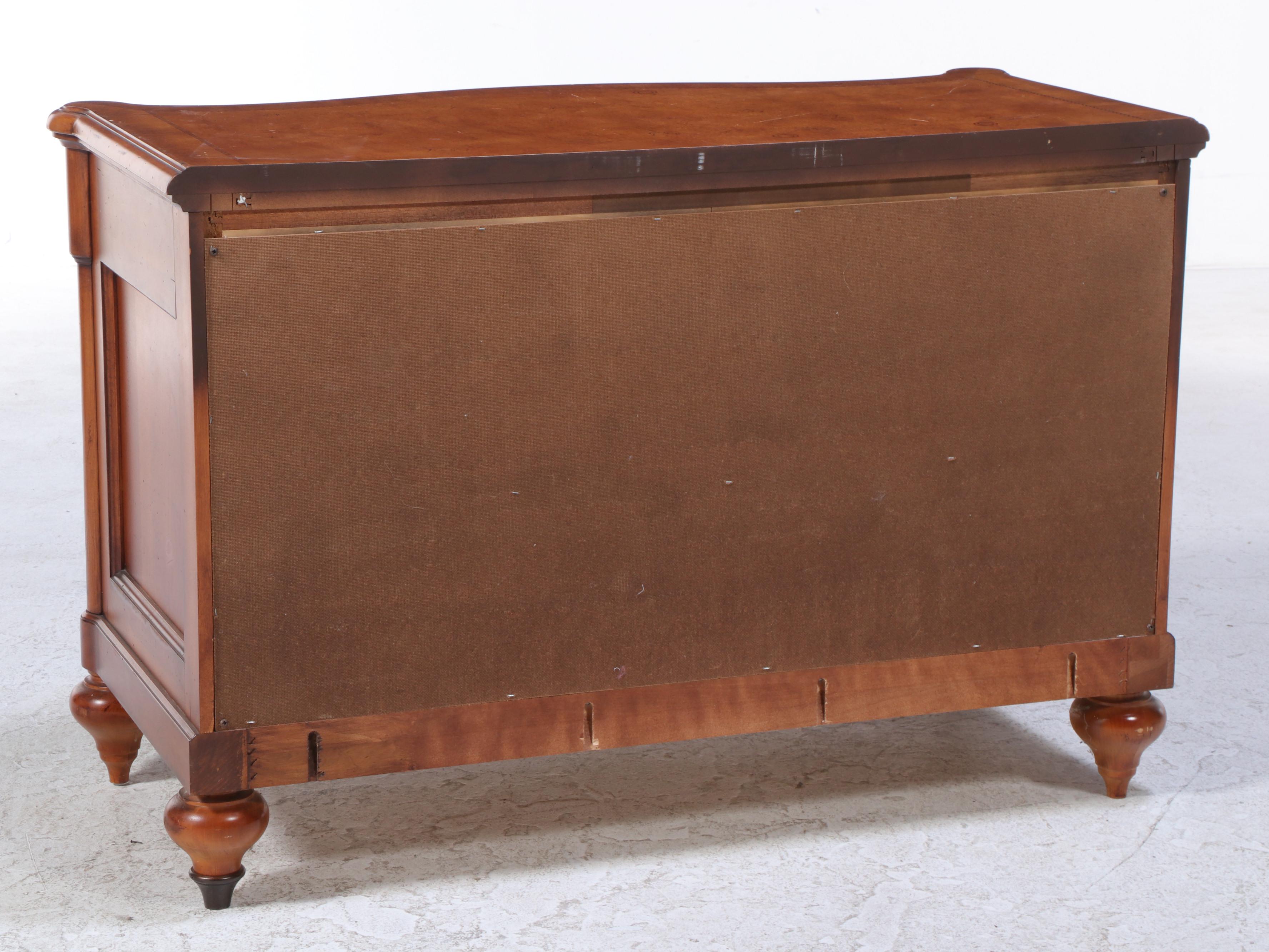 Ernest Hemingway Collection by Thomasville Olive Ash Burl and Wood Chest