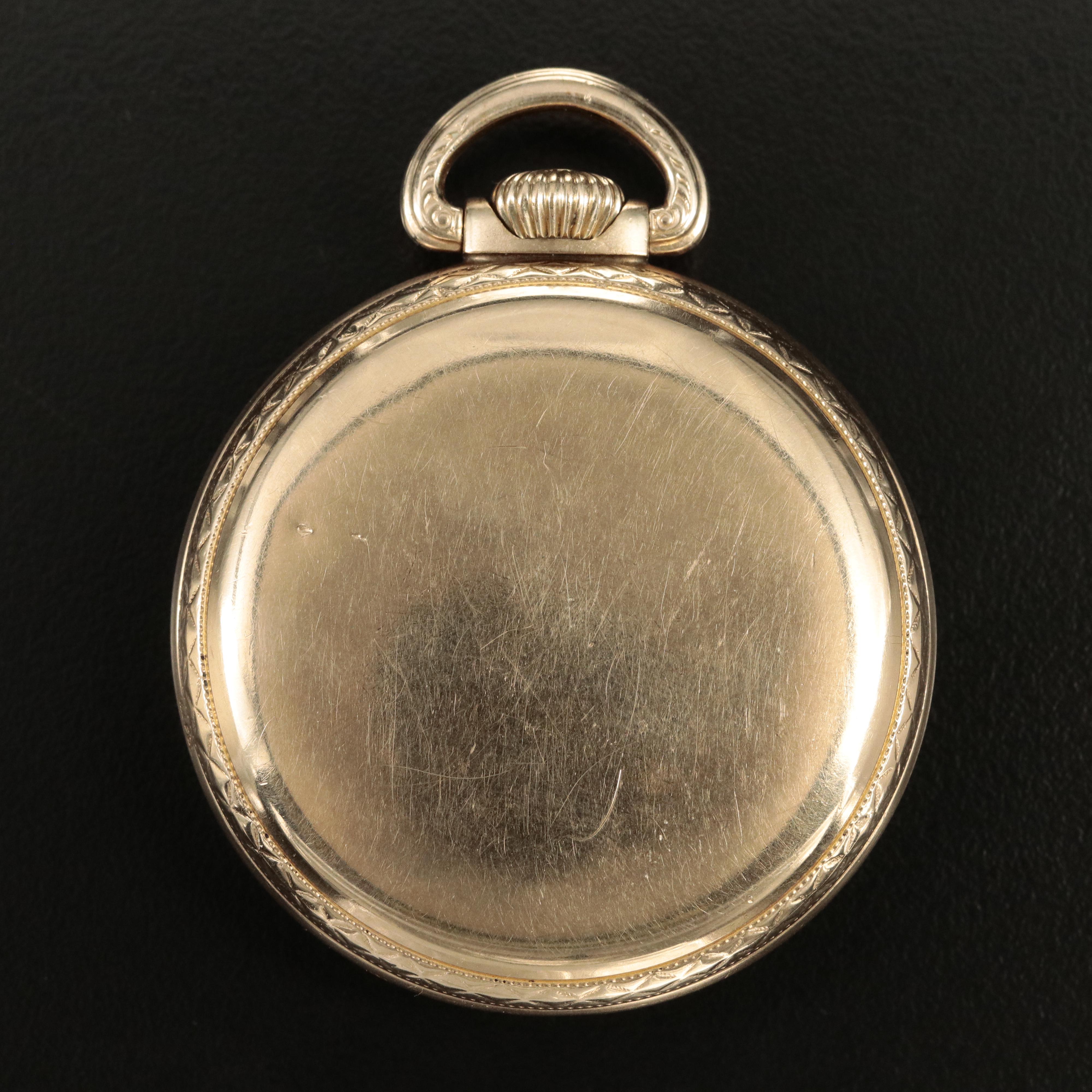 1916 Elgin "Father Time" Railroad Grade Gold-Filled Pocket Watch