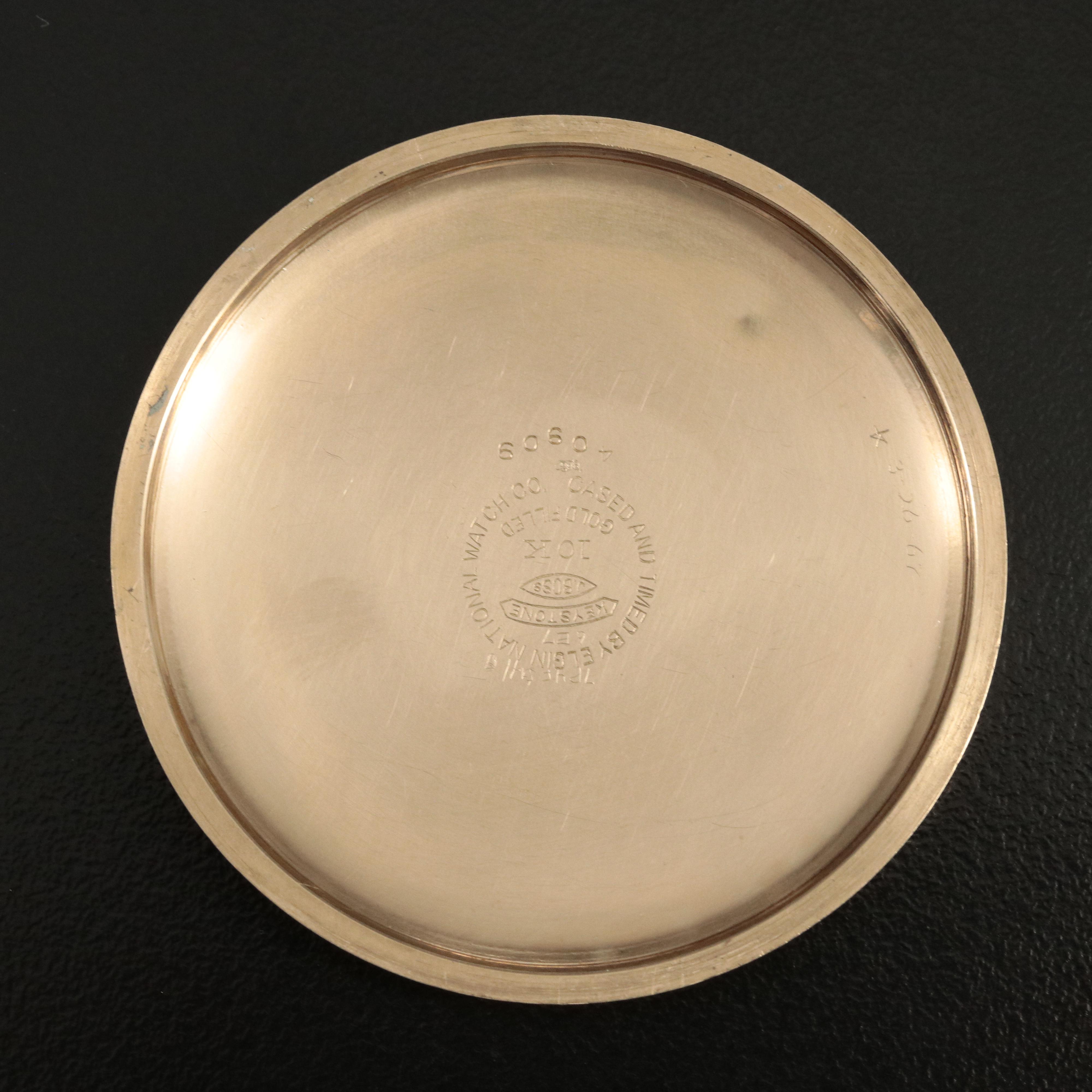 1916 Elgin "Father Time" Railroad Grade Gold-Filled Pocket Watch