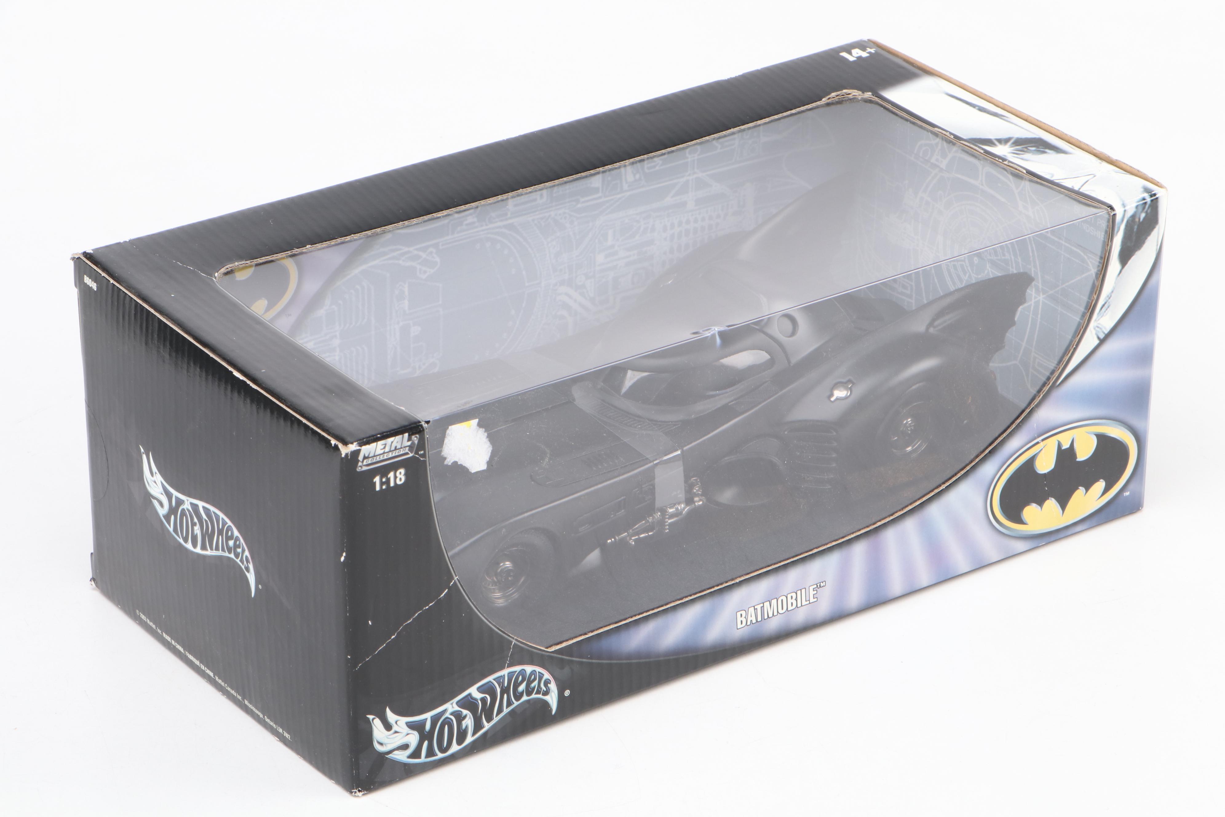 Mattel Hot Wheels Diecast Metal Batmobiles