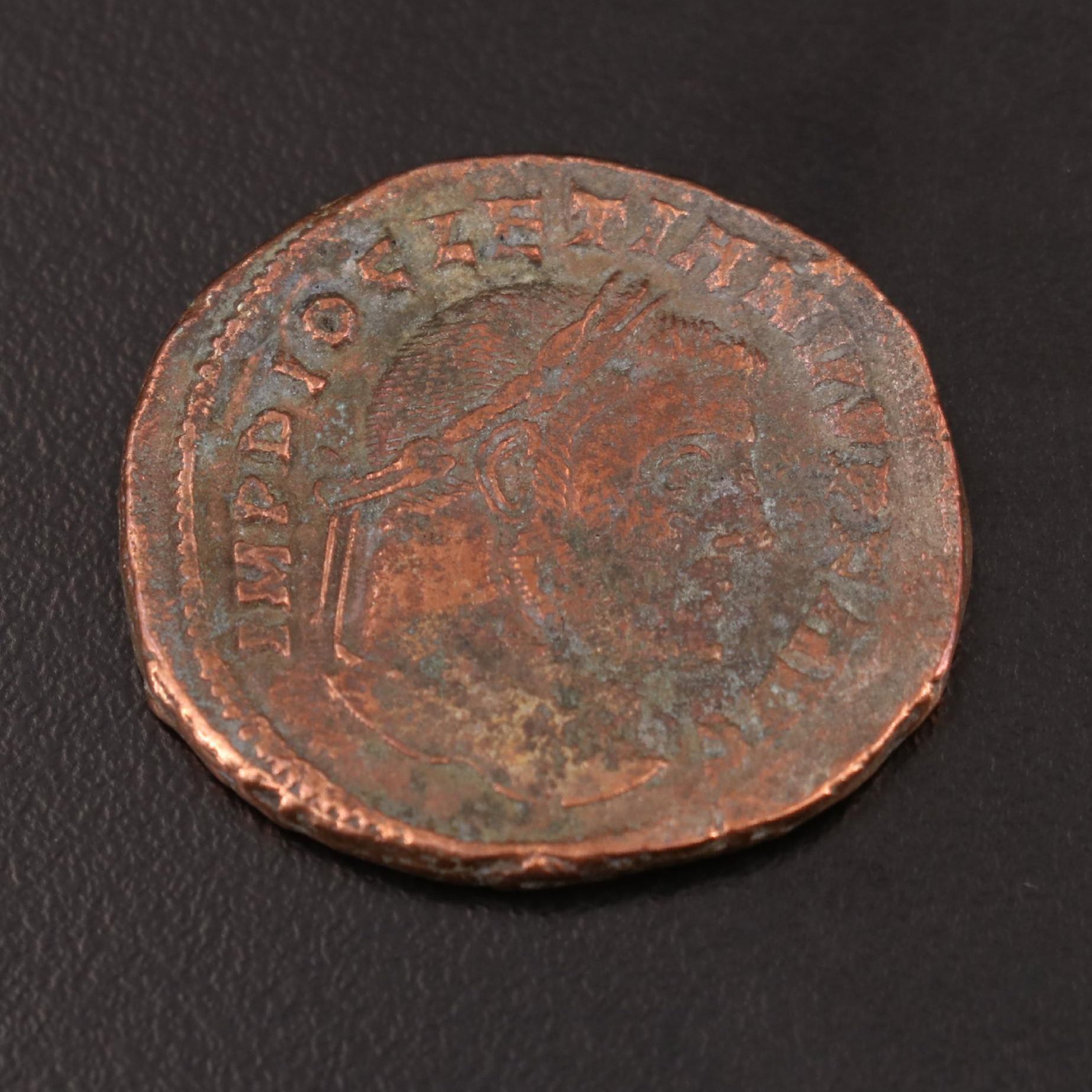 Ancient Roman Imperial Follis of Diocletian, ca. 284 AD