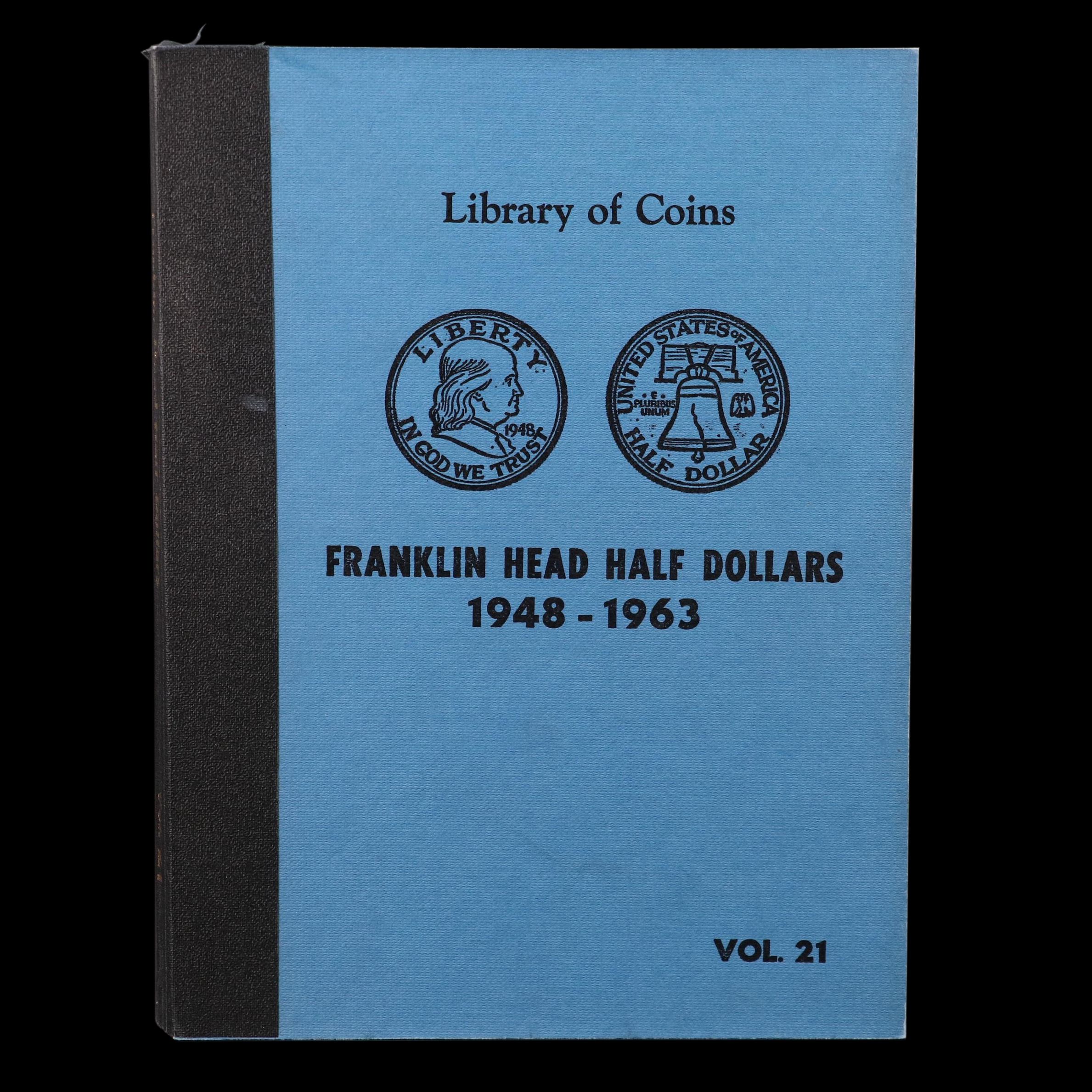 Complete Collection of Thirty-five Franklin Silver Half Dollars