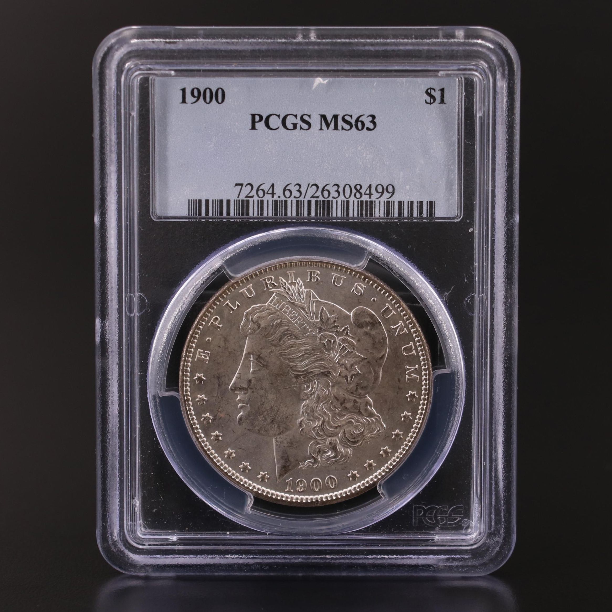 PCGS MS63 1900 Morgan Silver Dollar