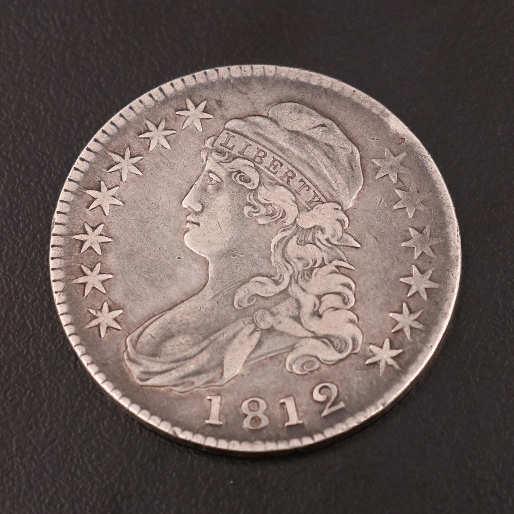 1812 Capped Bust Silver Half Dollar