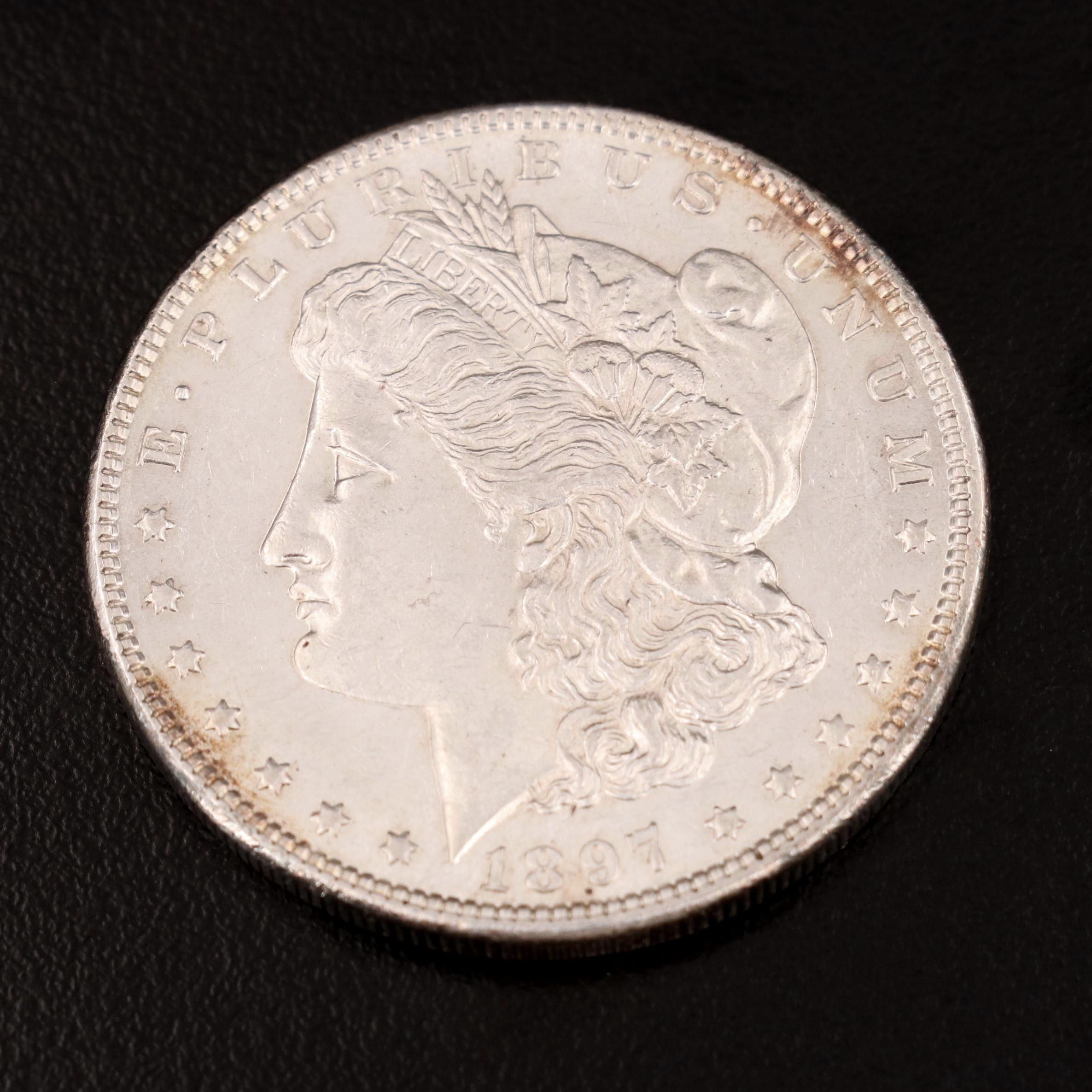 1897 Morgan Silver Dollar