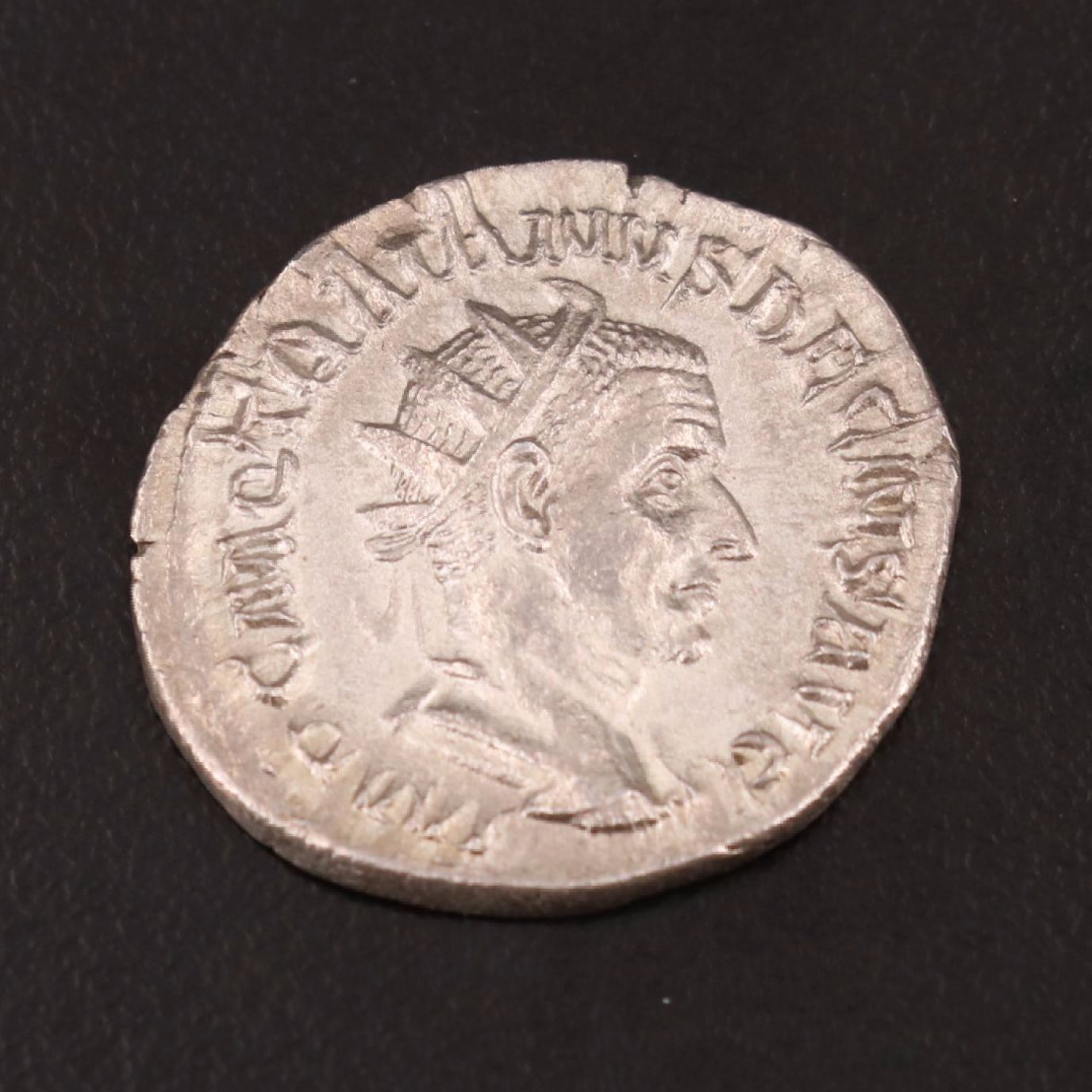 Ancient Roman Imperial AR Antoninianus of Trajan Decius, ca. 250 AD
