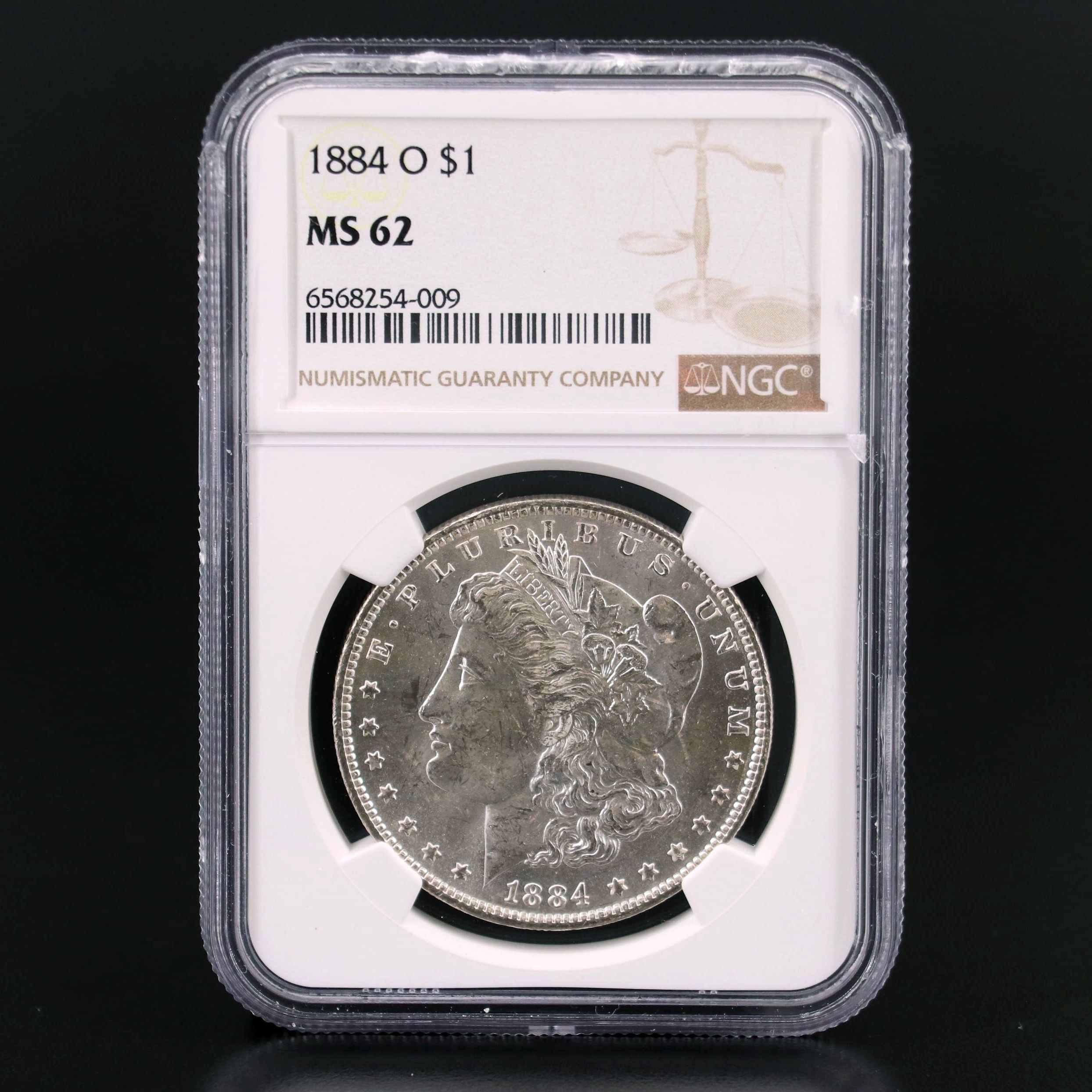 1884-O Morgan Silver Dollar
