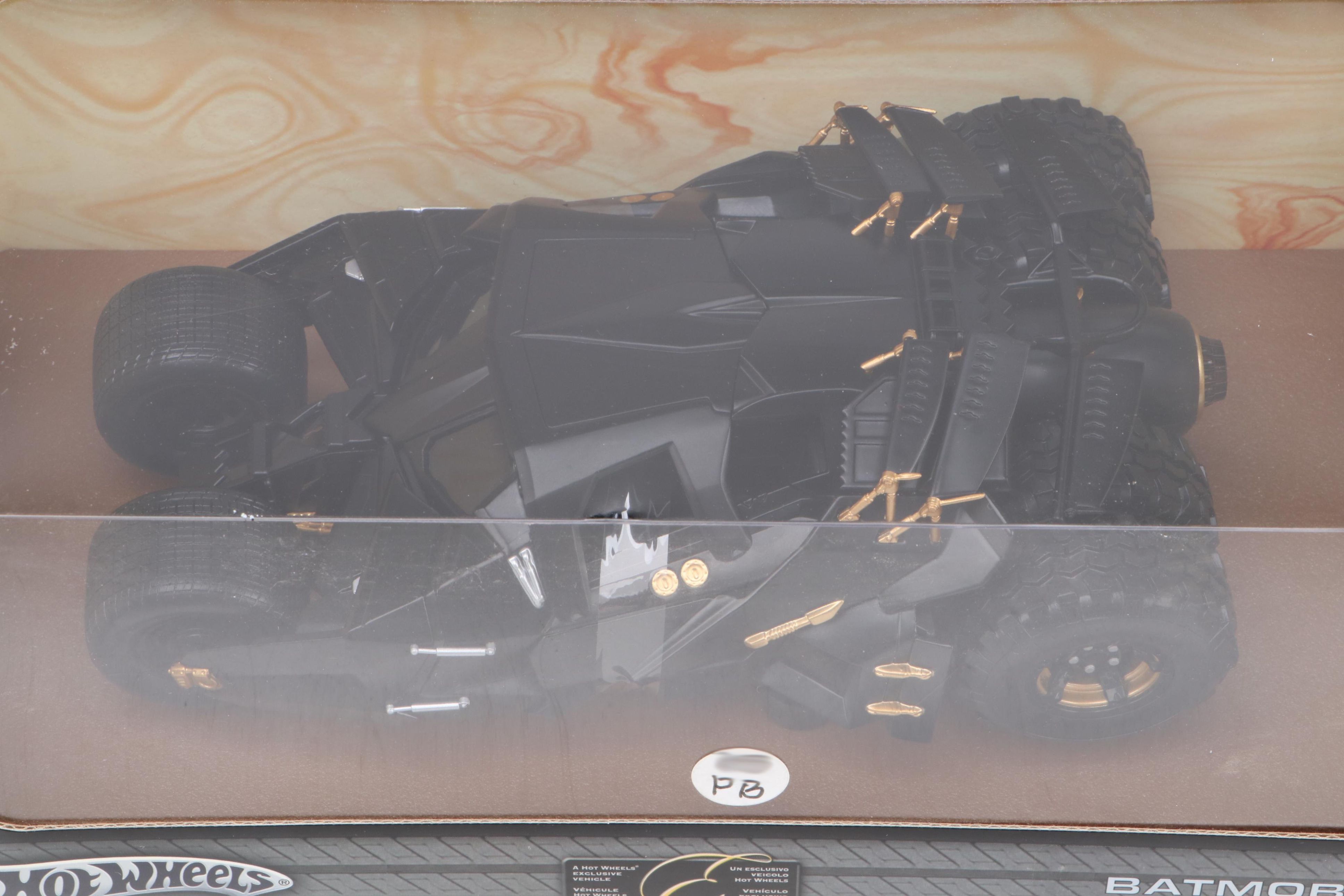 Mattel Hot Wheels Diecast Metal Batmobiles