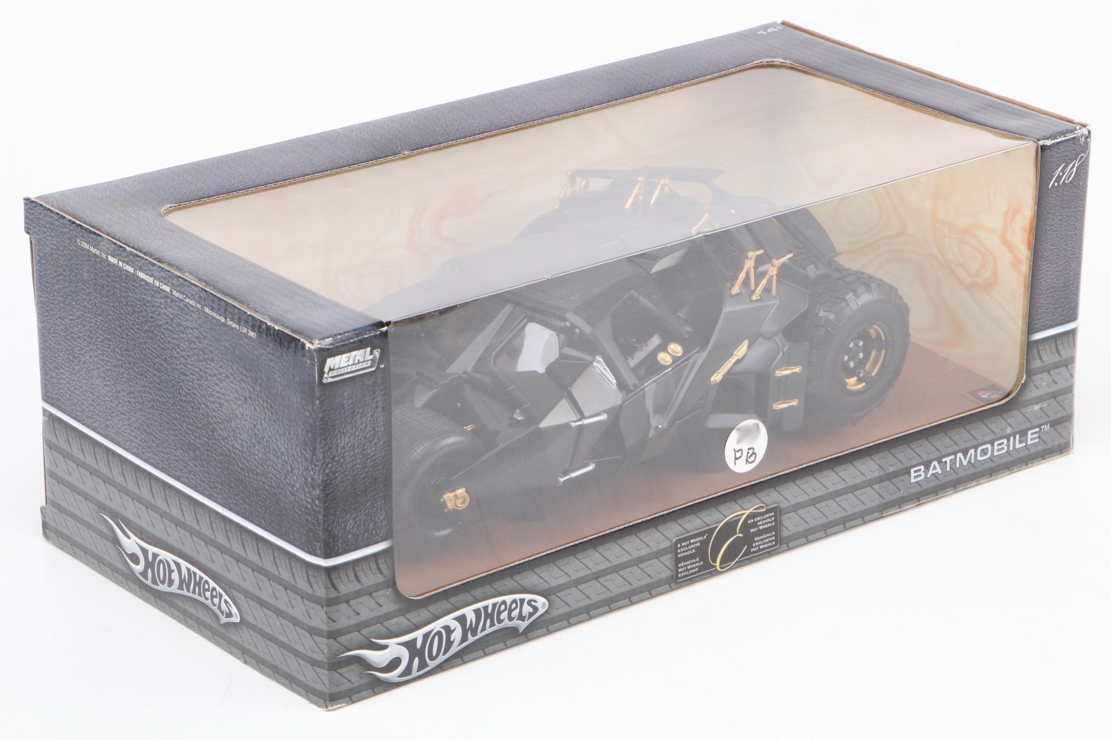 Mattel Hot Wheels Diecast Metal Batmobiles