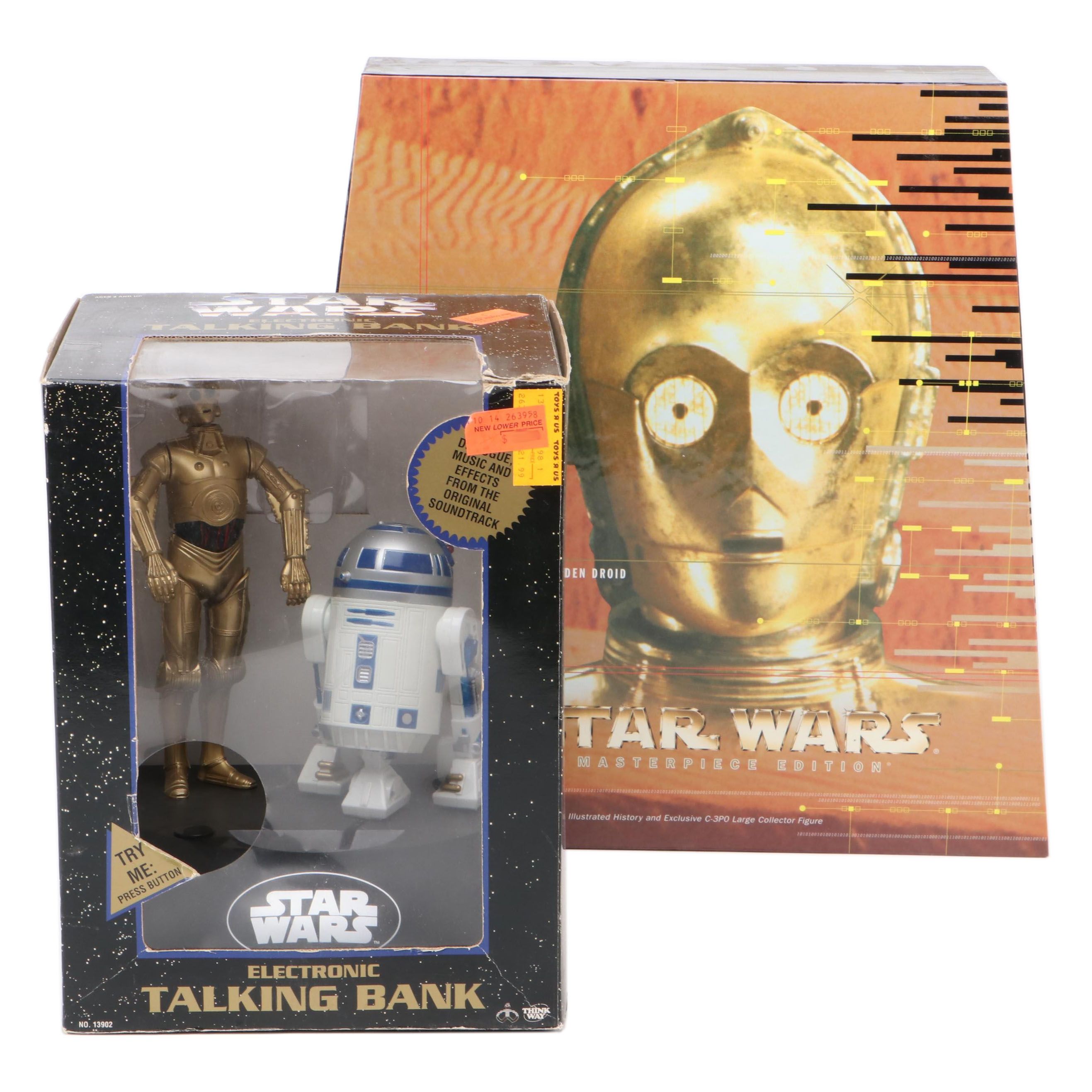Hasbro Limited Edition C-3PO Collector Figure with Droid Talking Bank