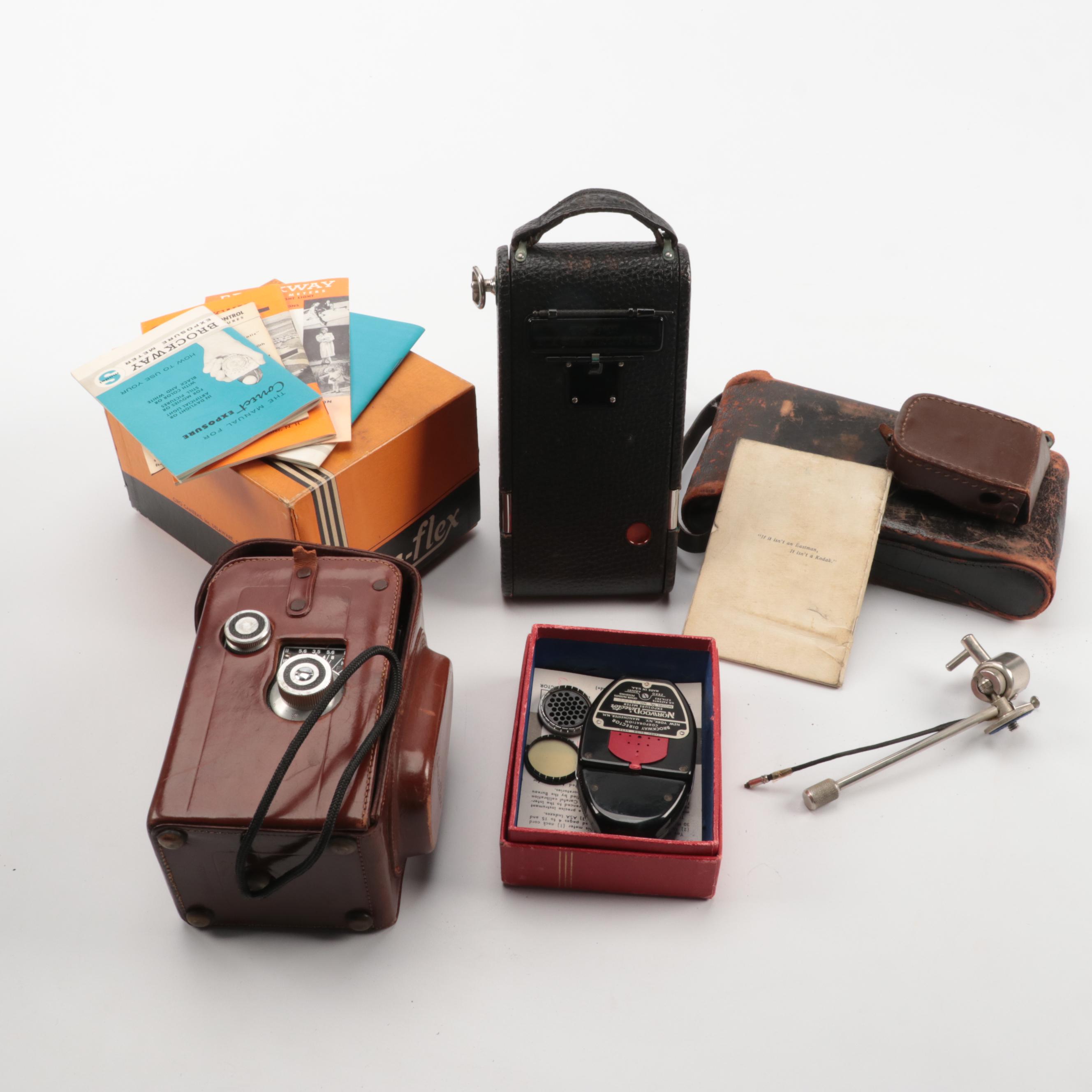 Sony Mini Video 8 Camcorder with Ciro-Flex Rapax and Kodak Jr Cameras