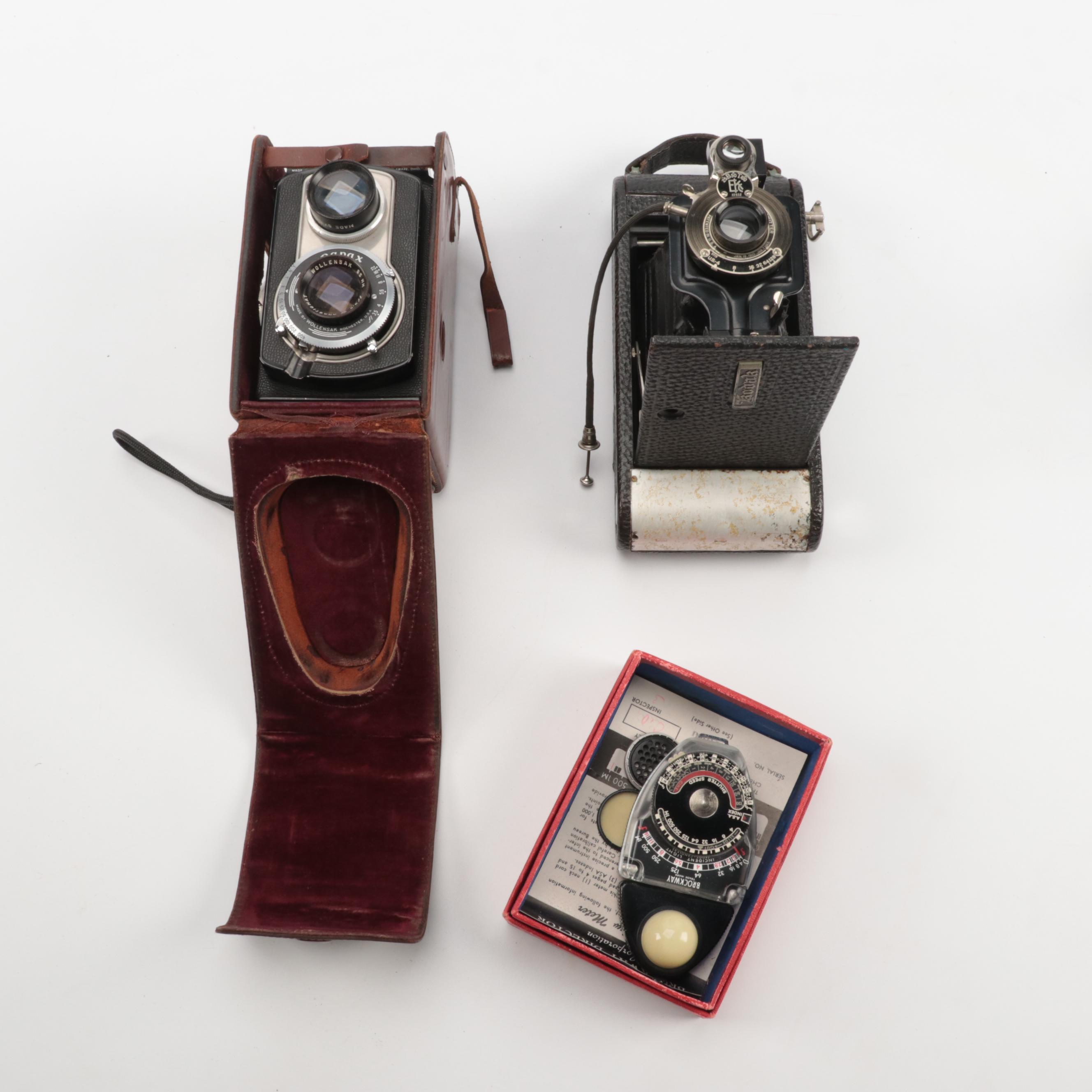 Sony Mini Video 8 Camcorder with Ciro-Flex Rapax and Kodak Jr Cameras