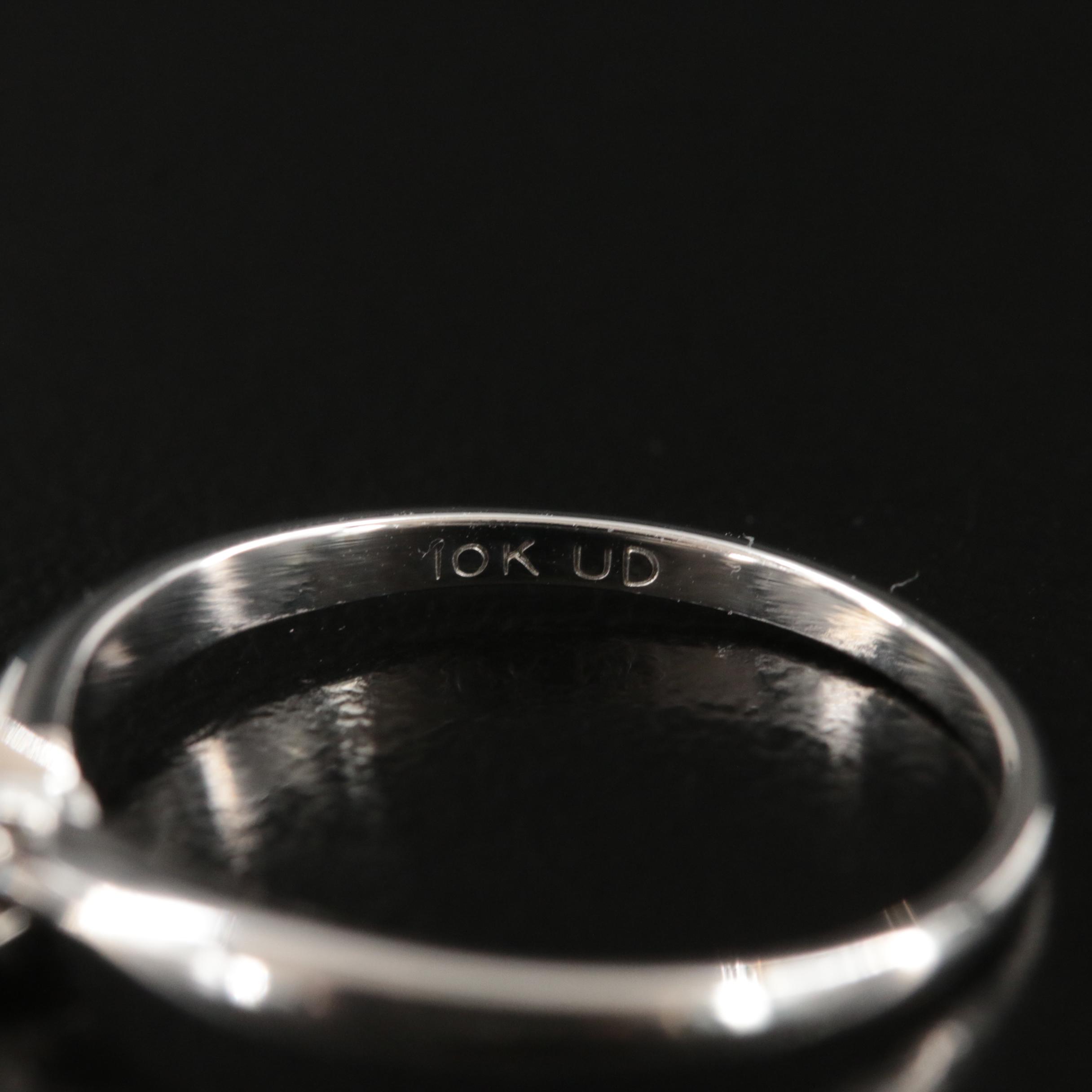 10K 1.10 CT Diamond Solitaire Ring