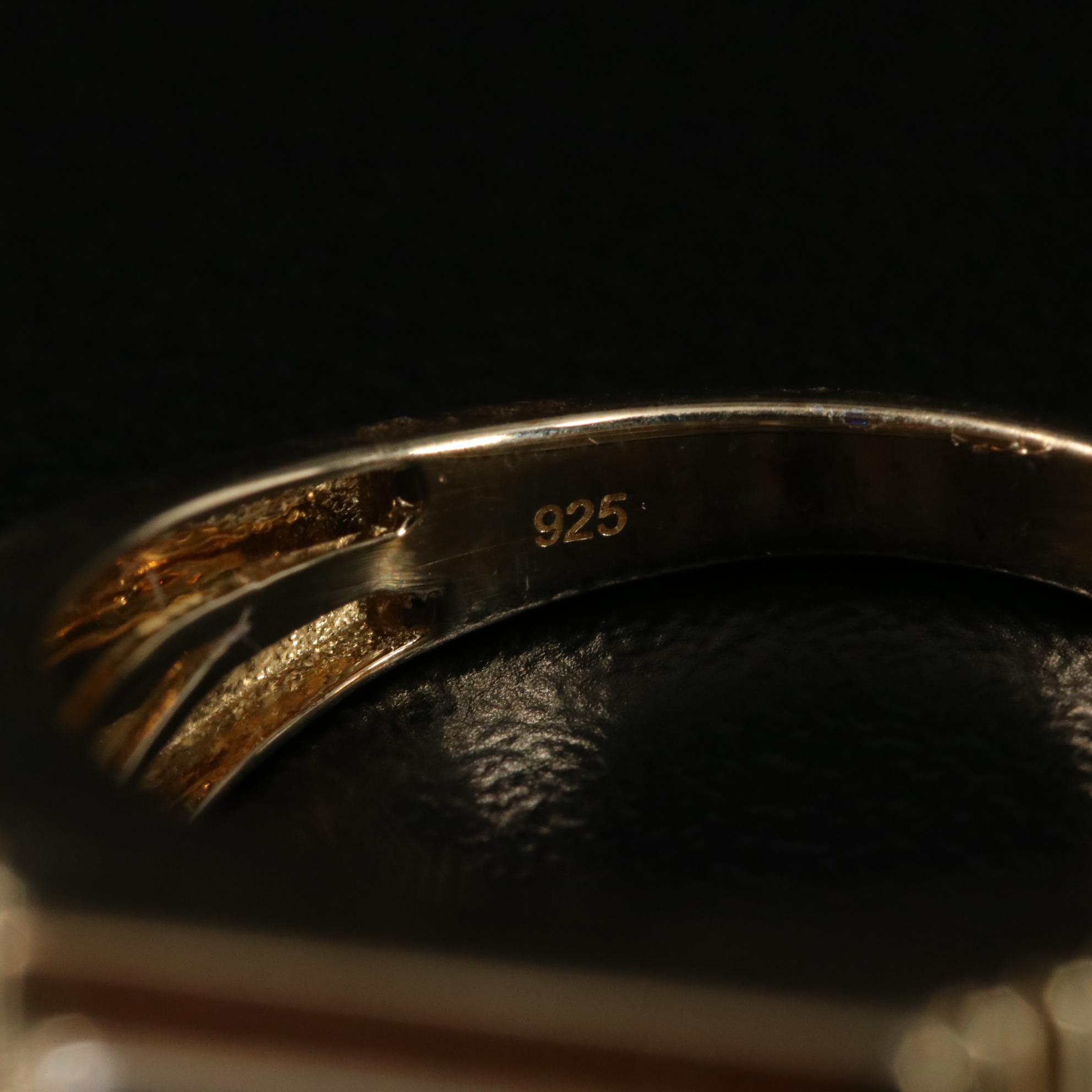 Sterling 0.11 CTW Diamond Ring