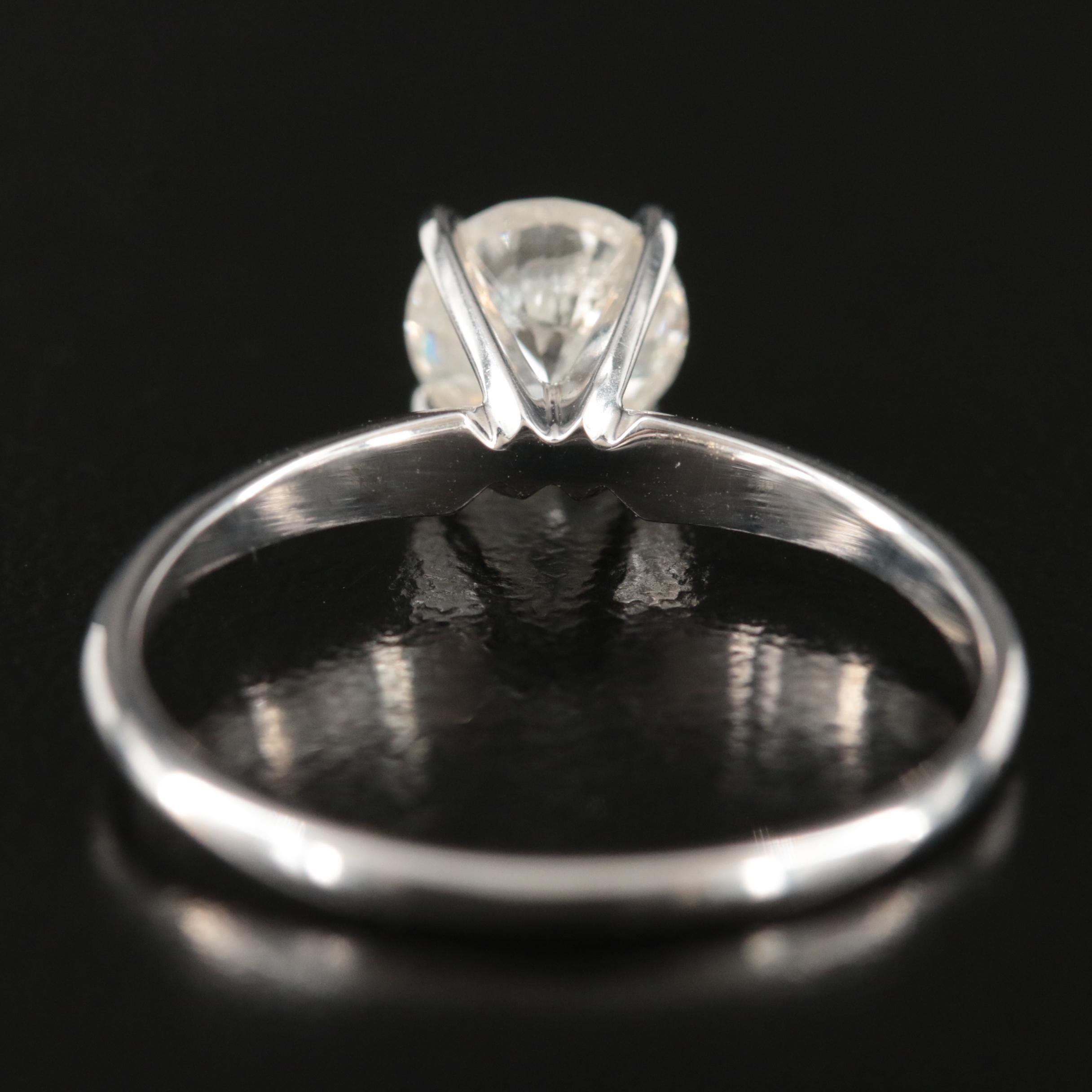 10K 1.03 CT Diamond Solitaire Ring