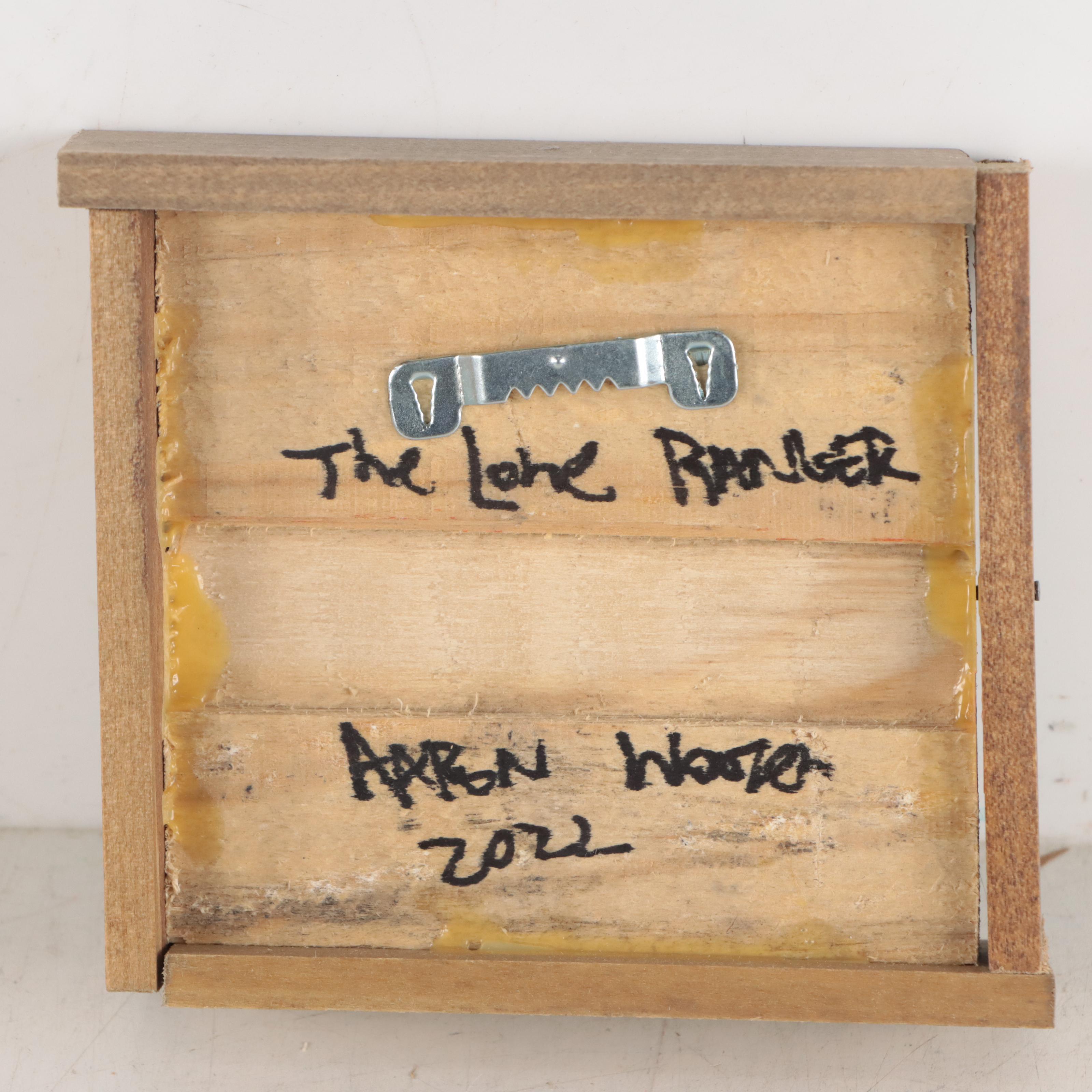 Aaron Wooten Acrylic Painting "The Lone Ranger," 2022