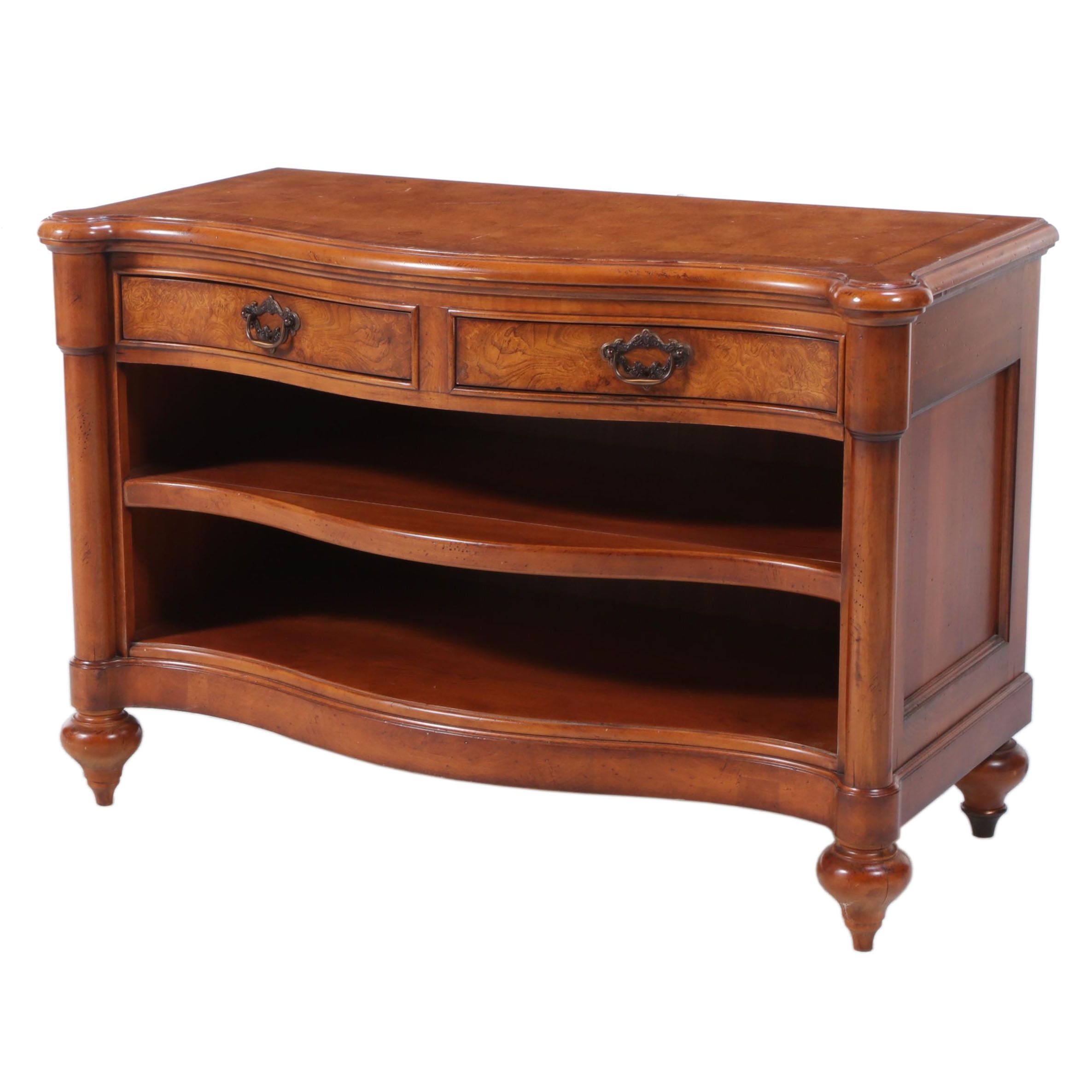 Ernest Hemingway Collection by Thomasville Olive Ash Burl and Wood Chest