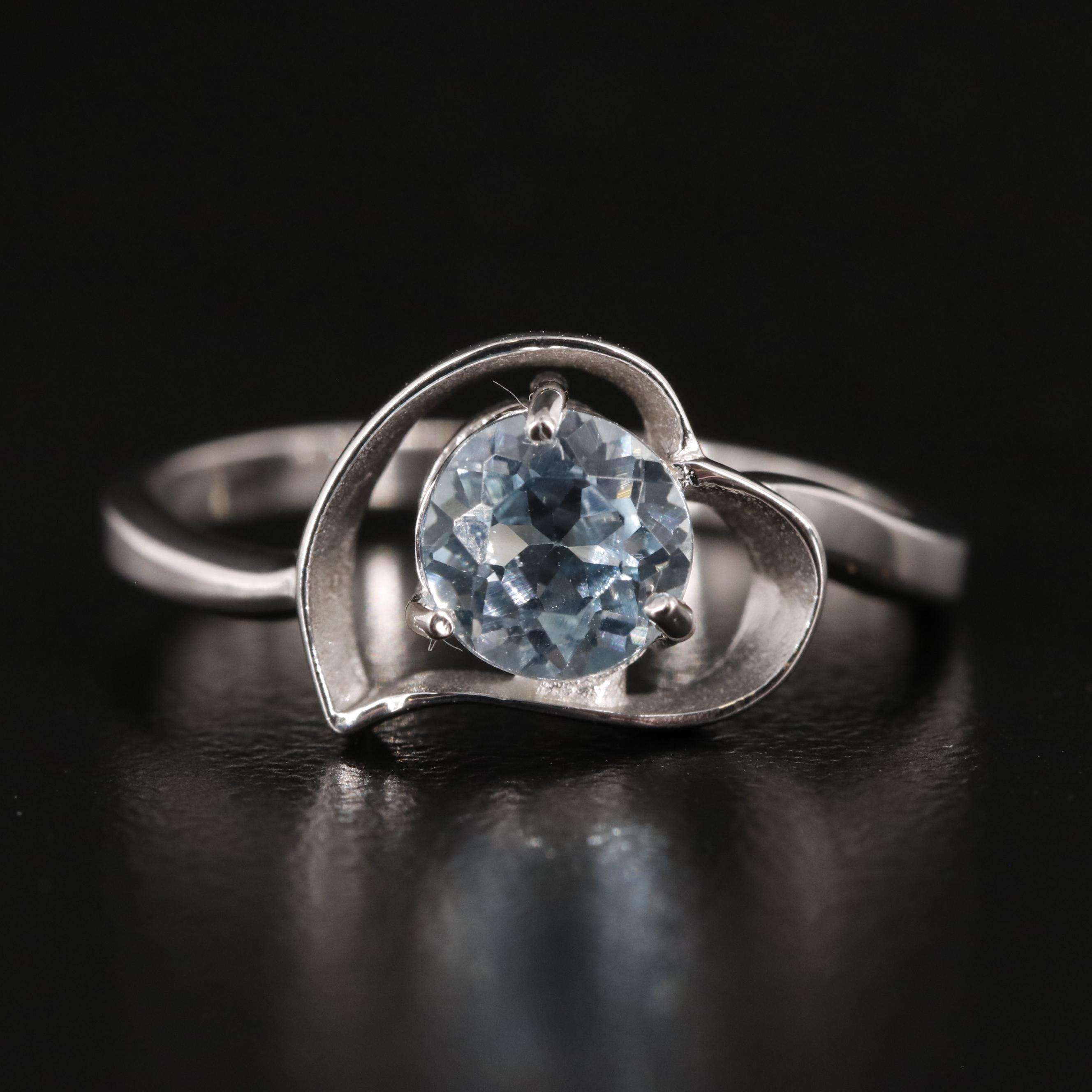 Sterling Blue Topaz Ring